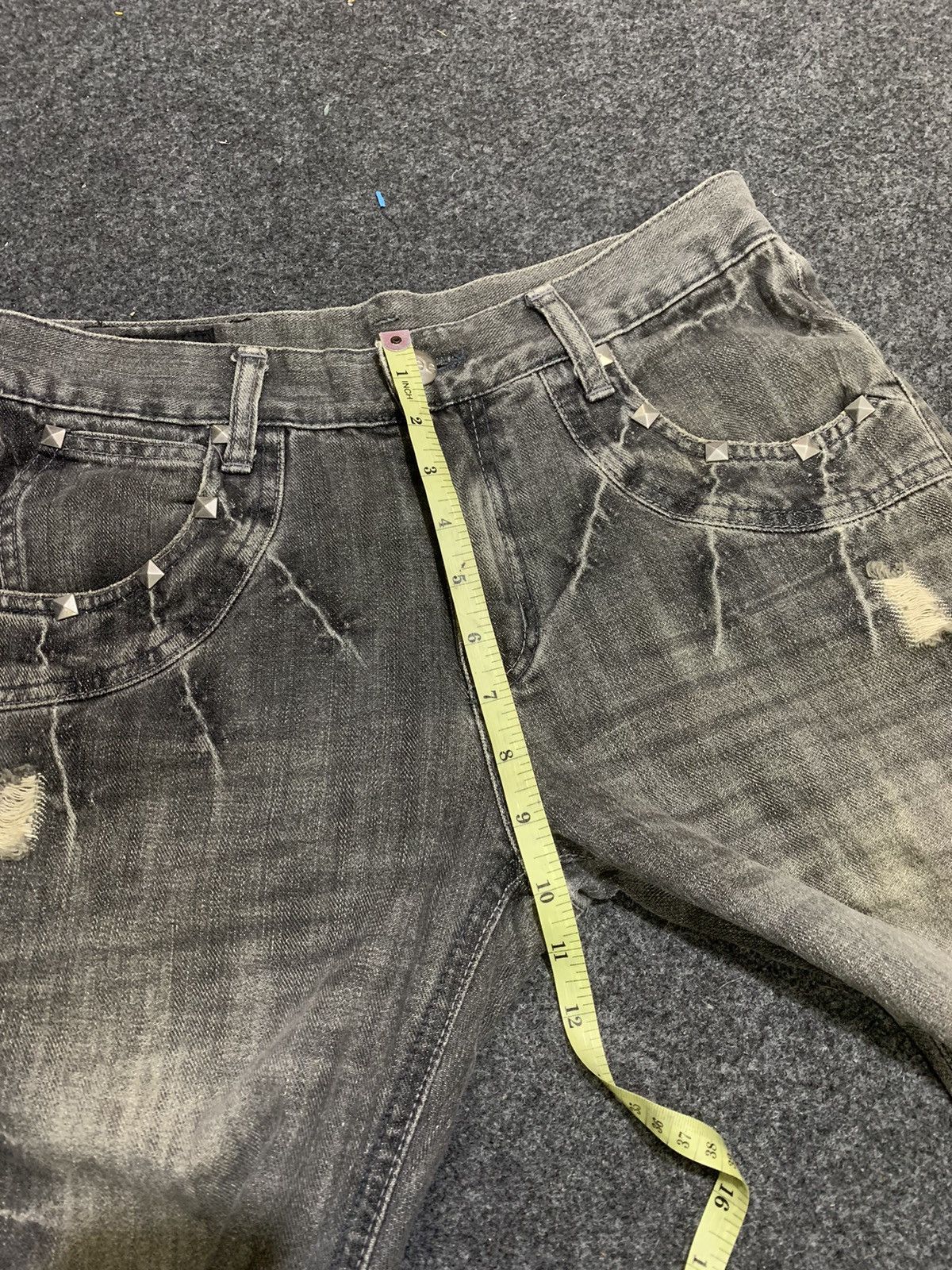 Hysteric Glamour × If Six Was Nine × Japanese Brand Dark brown skulls guns Lee style Size US 29 - 17 Thumbnail