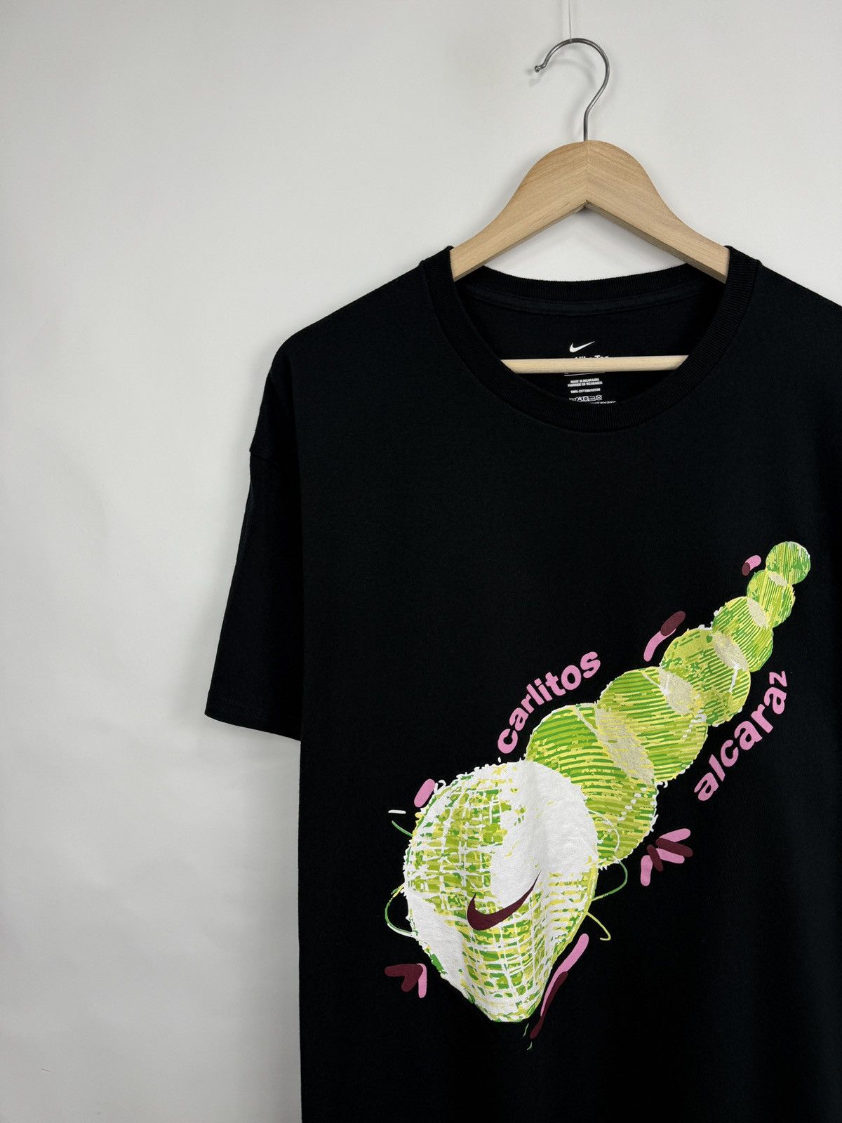 Nike 🇪🇸🎾 Nike Carlos Alcaraz Nike Tennis T-Shirt rodger federer Size US XL / EU 56 / 4 - 3 Thumbnail