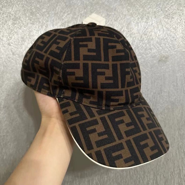 Fendi Fendi Full Print Baseball Cap 58cm Size ONE SIZE - 2 Thumbnail