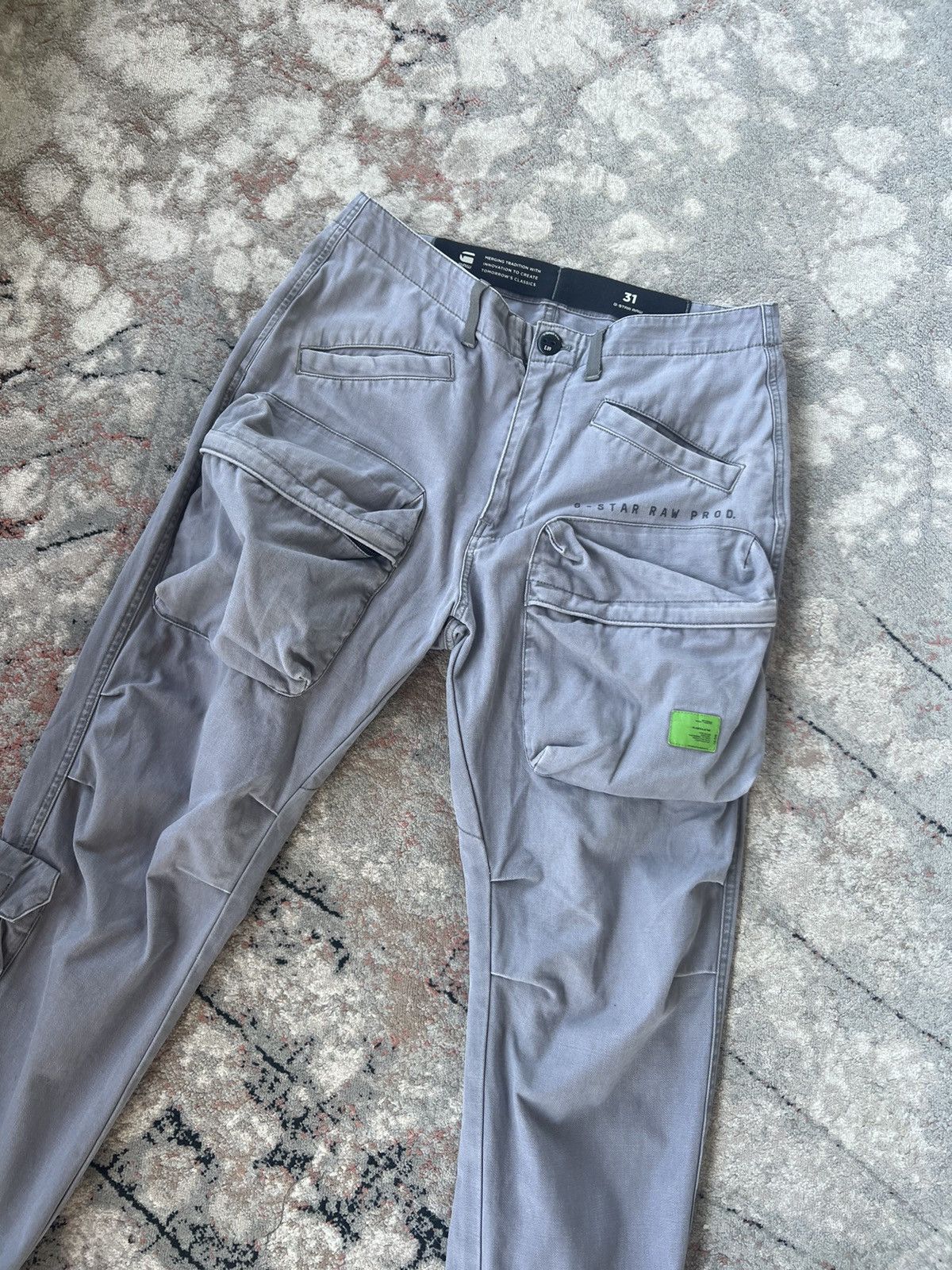 G-Star G-Star Raw Cargo Pants Size US 31 - 2 Thumbnail