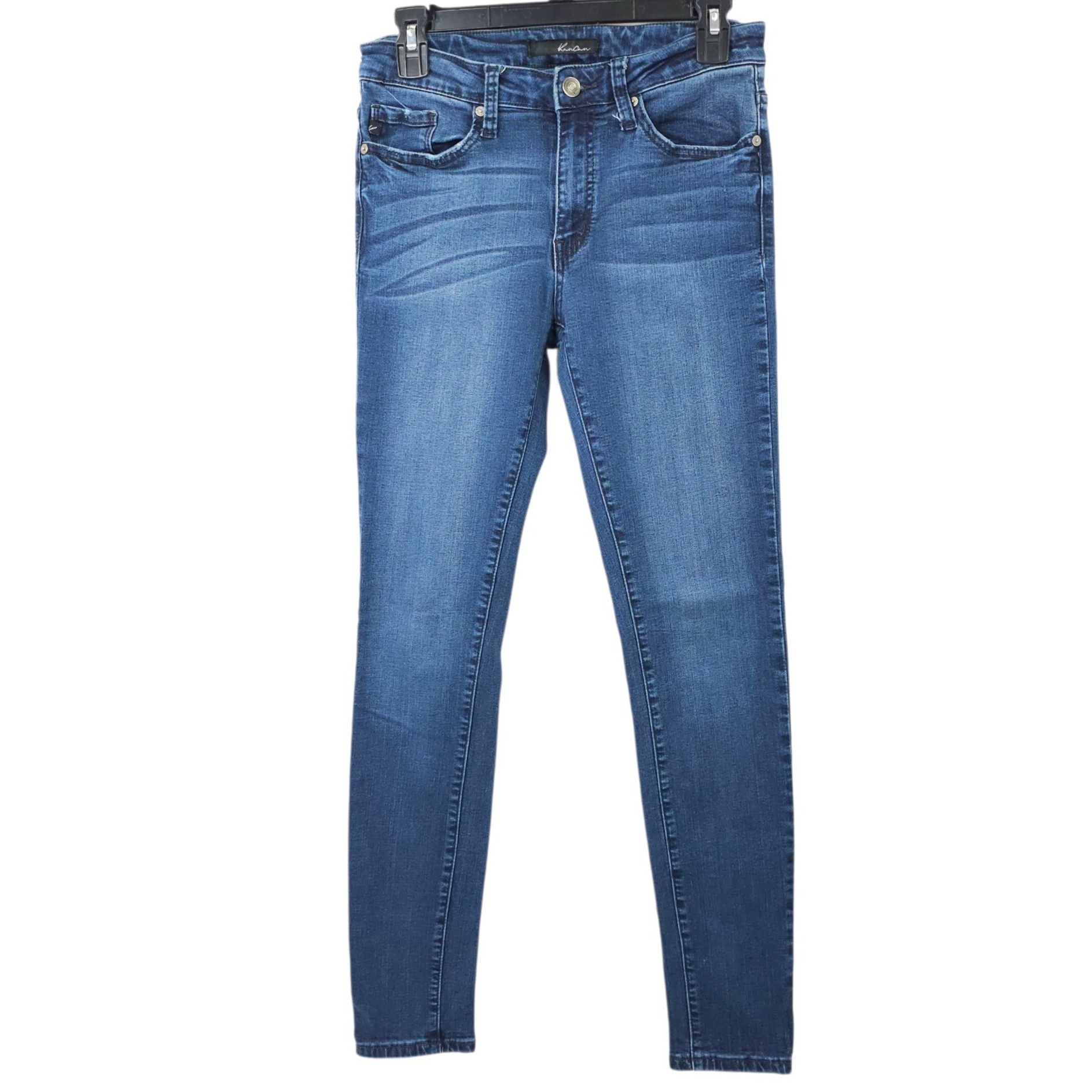 Kancan USA KanCan Mid Rise Skinny Jeans Womens Size 7/27 Stretch Dark W Size 27" / US 4 / IT 40 - 1 Thumbnail