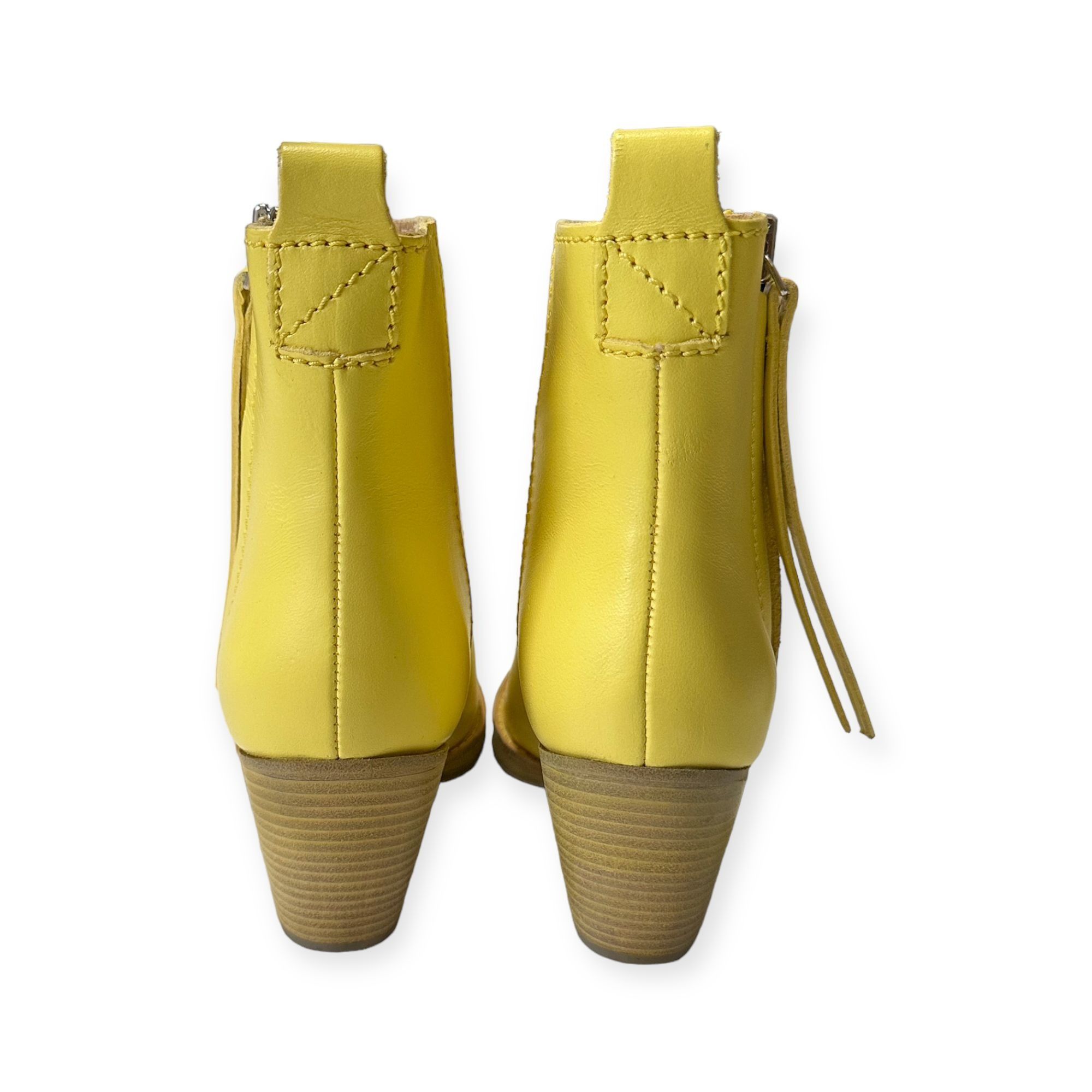 Acne Studios New in Box Acne Studios The Pistol Ankle Boots in Yellow Le Size US 7 / IT 37 - 10 Thumbnail