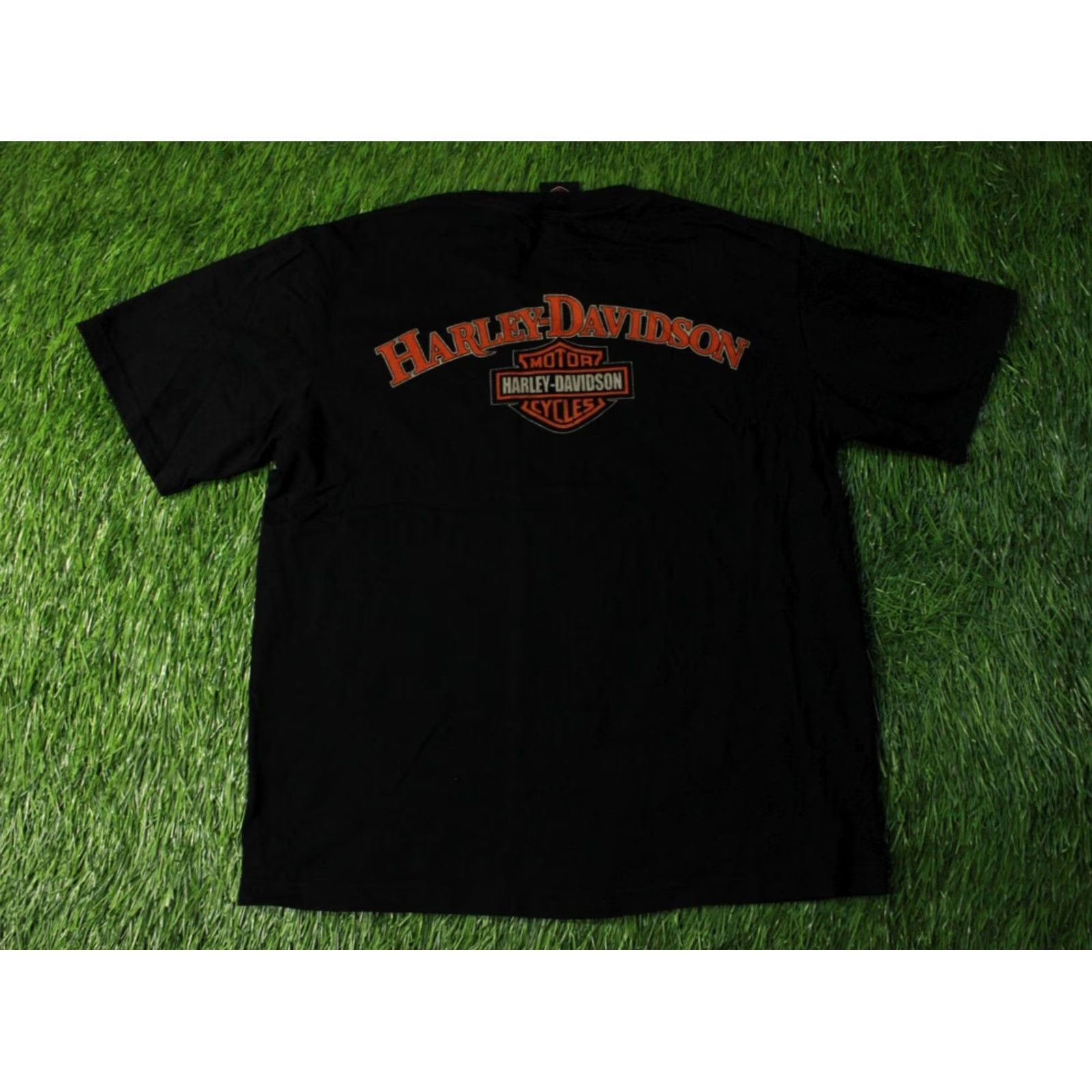 Harley Davidson HARLEY DAVIDSON MOTOR CYCLES SHIRT MEN XL Black Official Product Print Harley Davidson 2010s Vintage/Basic Tee Motorbike Mens Size US XL / EU 56 / 4 - 2 Thumbnail
