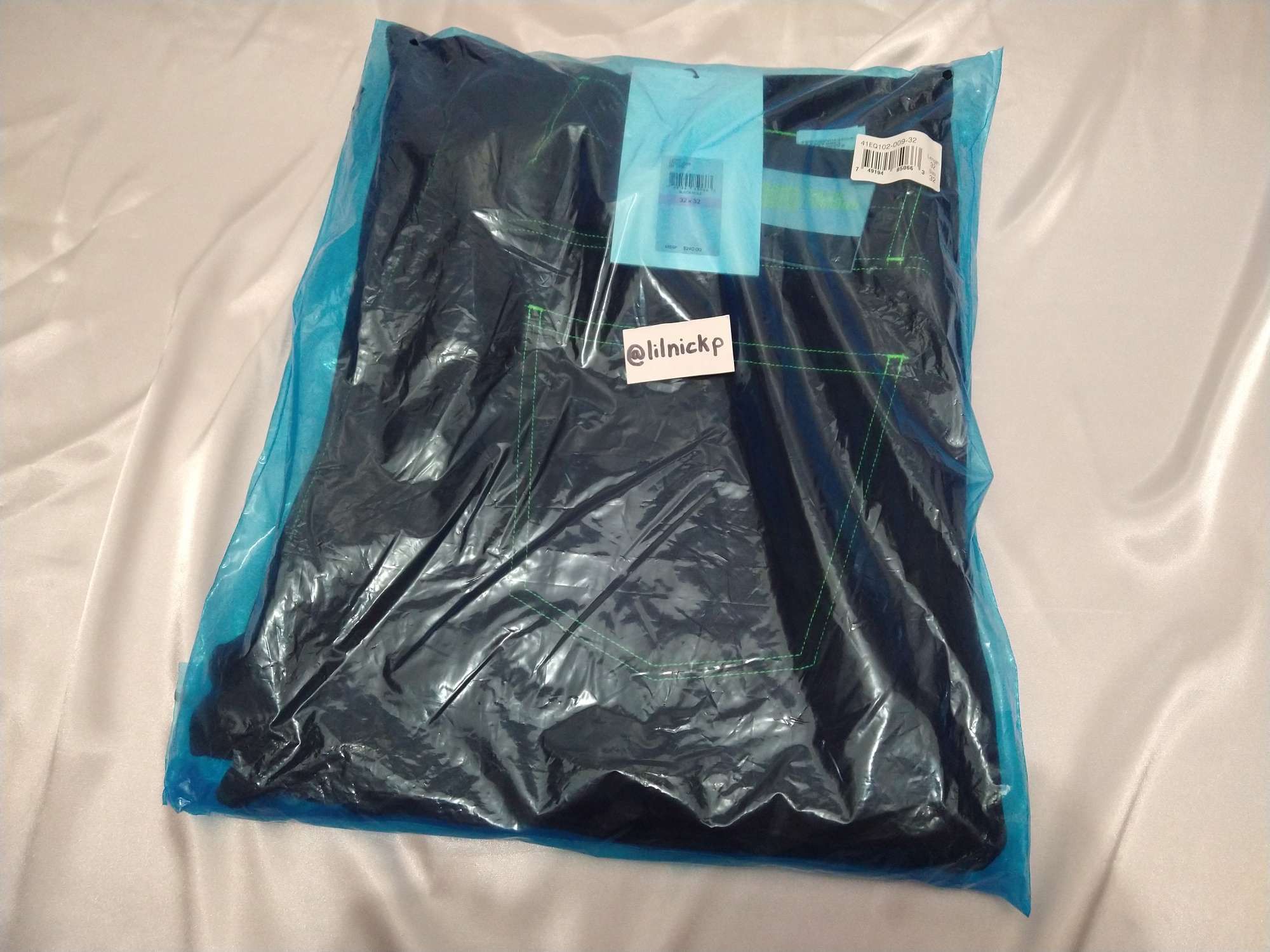 Calvin Klein 205W39NYC EST. 1978 Baggy Black Hole Jeans Size US 32 / EU 48 - 12 Thumbnail