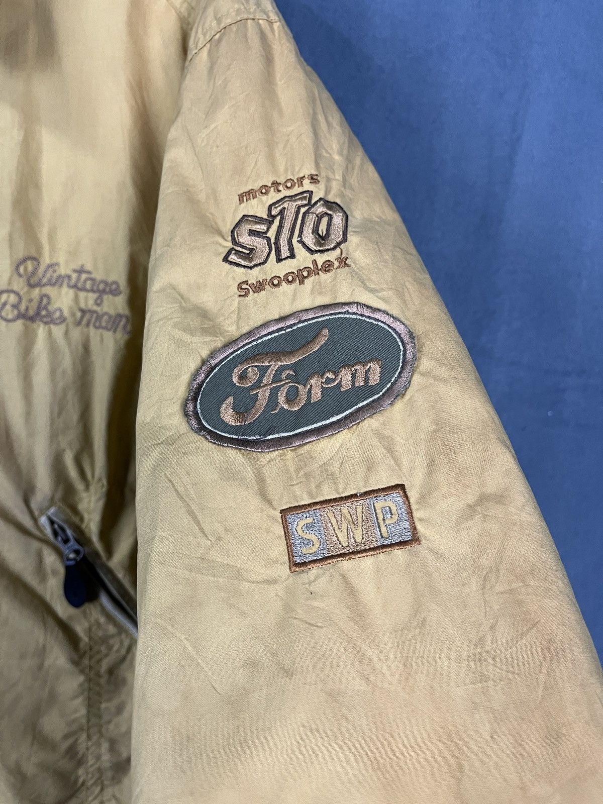 Sports Specialties × Vintage Vintage Swooplex Bike Man Baggy Jacket Size US L / EU 52-54 / 3 - 8 Thumbnail