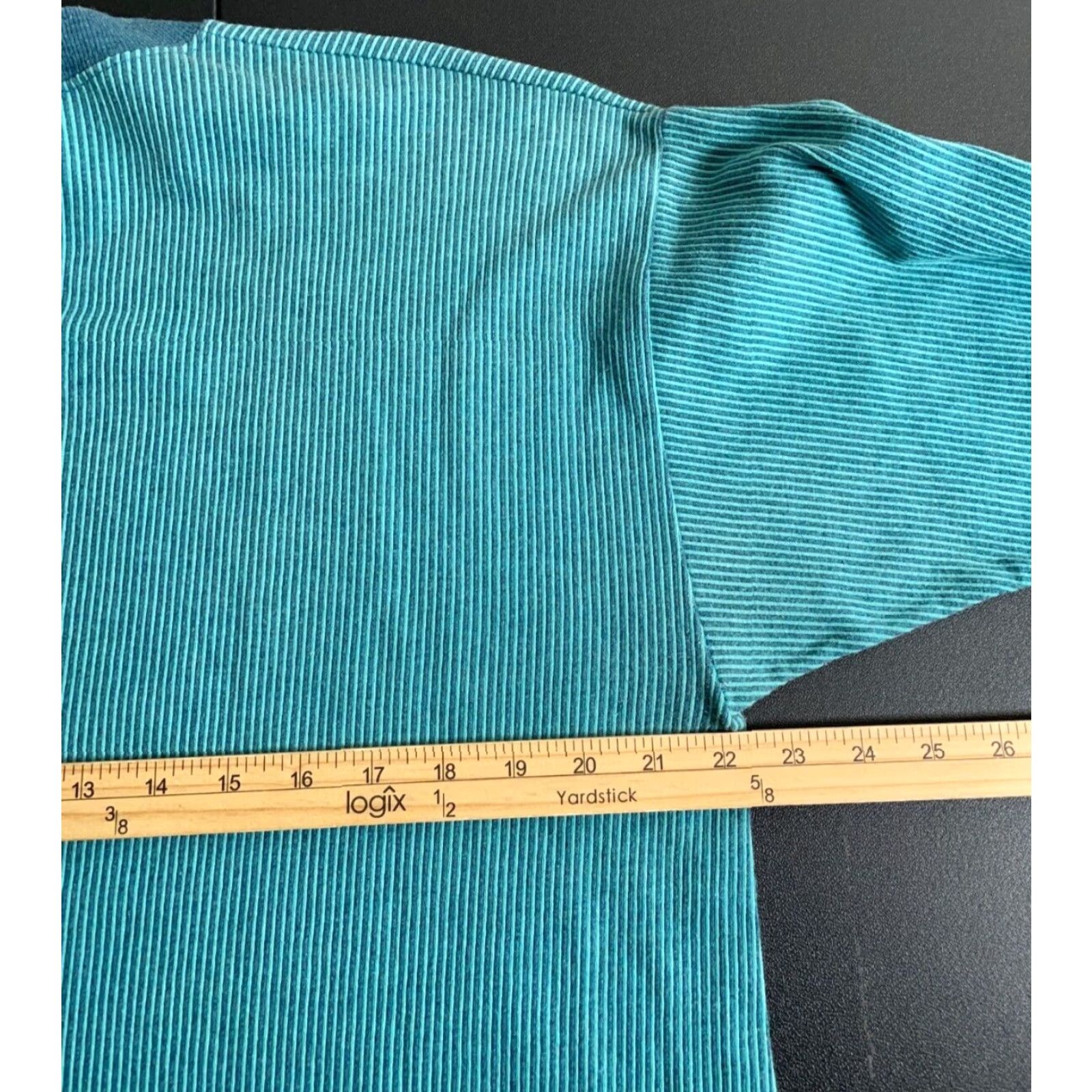 Vintage VINTAGE Cal Cru T-Shirt Men XL Green Stripe Embroidered Logo 90s Rivendell Single Stitch Shirt Size US XL / EU 56 / 4 - 5 Thumbnail
