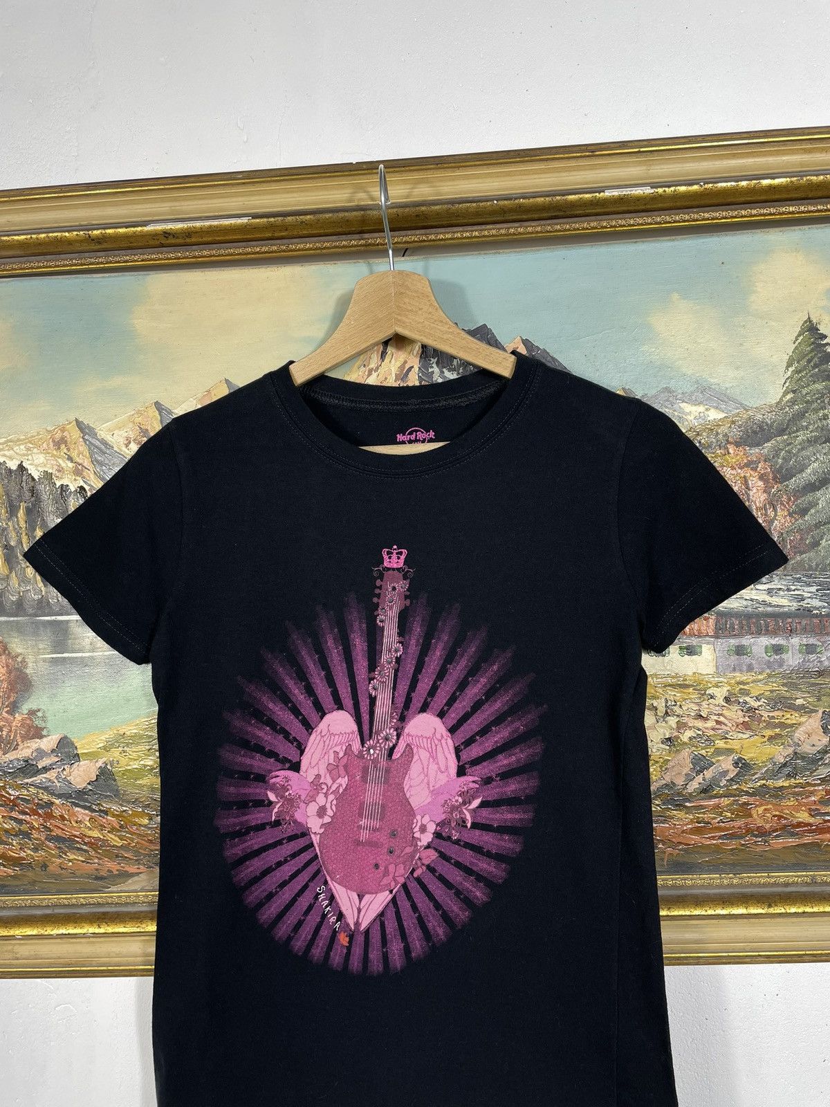 Hard Rock Cafe Hard Rock Vintage Y2k T-shirt Top Avant Garde Affliction Size S / US 4 / IT 40 - 5 Thumbnail