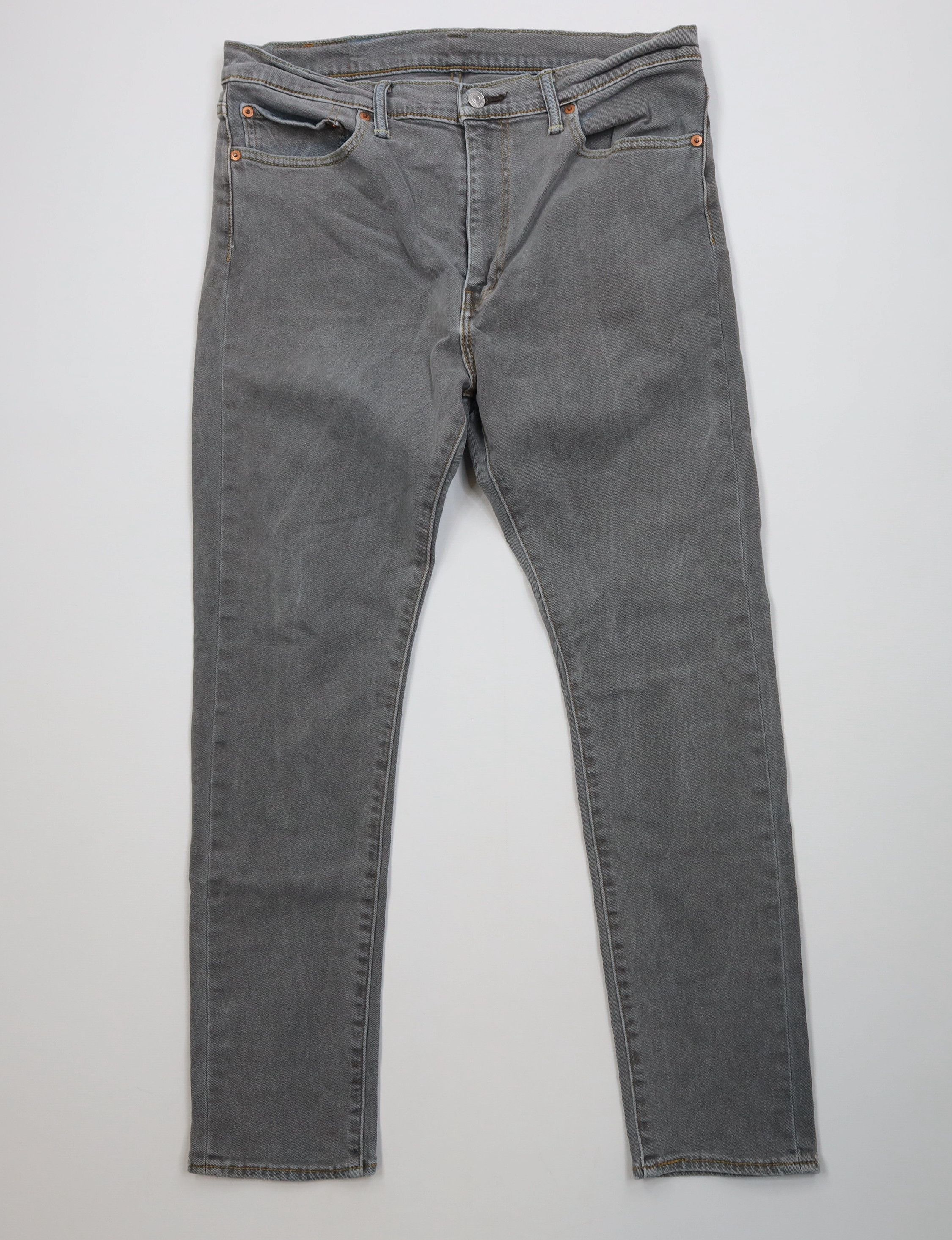 Levi's Vintage Y2K Levis 510 Stretch Skinny Fit Denim Jeans Gray Size US 34 / EU 50 - 1 Thumbnail