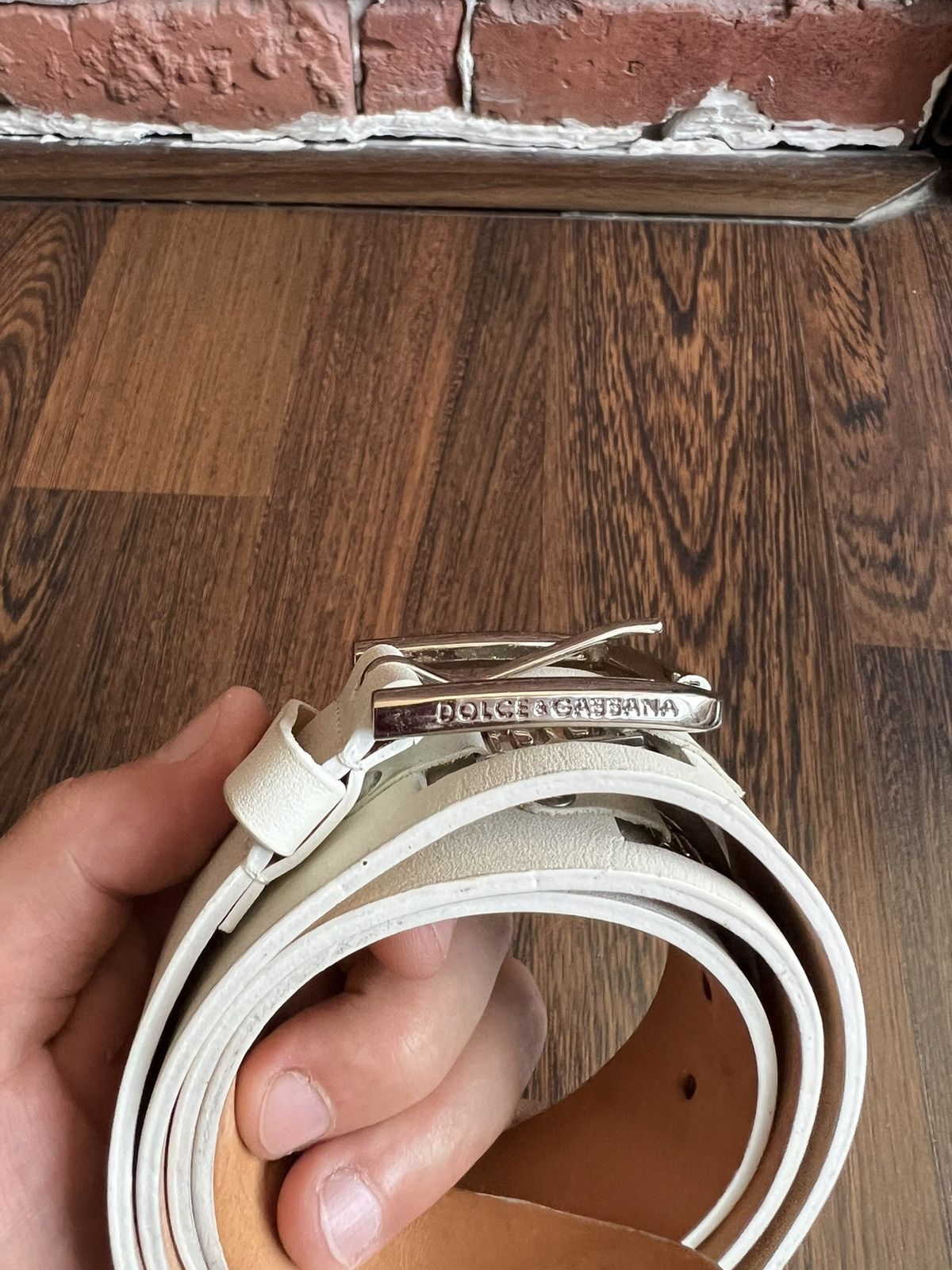 Dolce & Gabbana Dolce & Gabbana Leather Belt One Size Size ONE SIZE - 3 Thumbnail