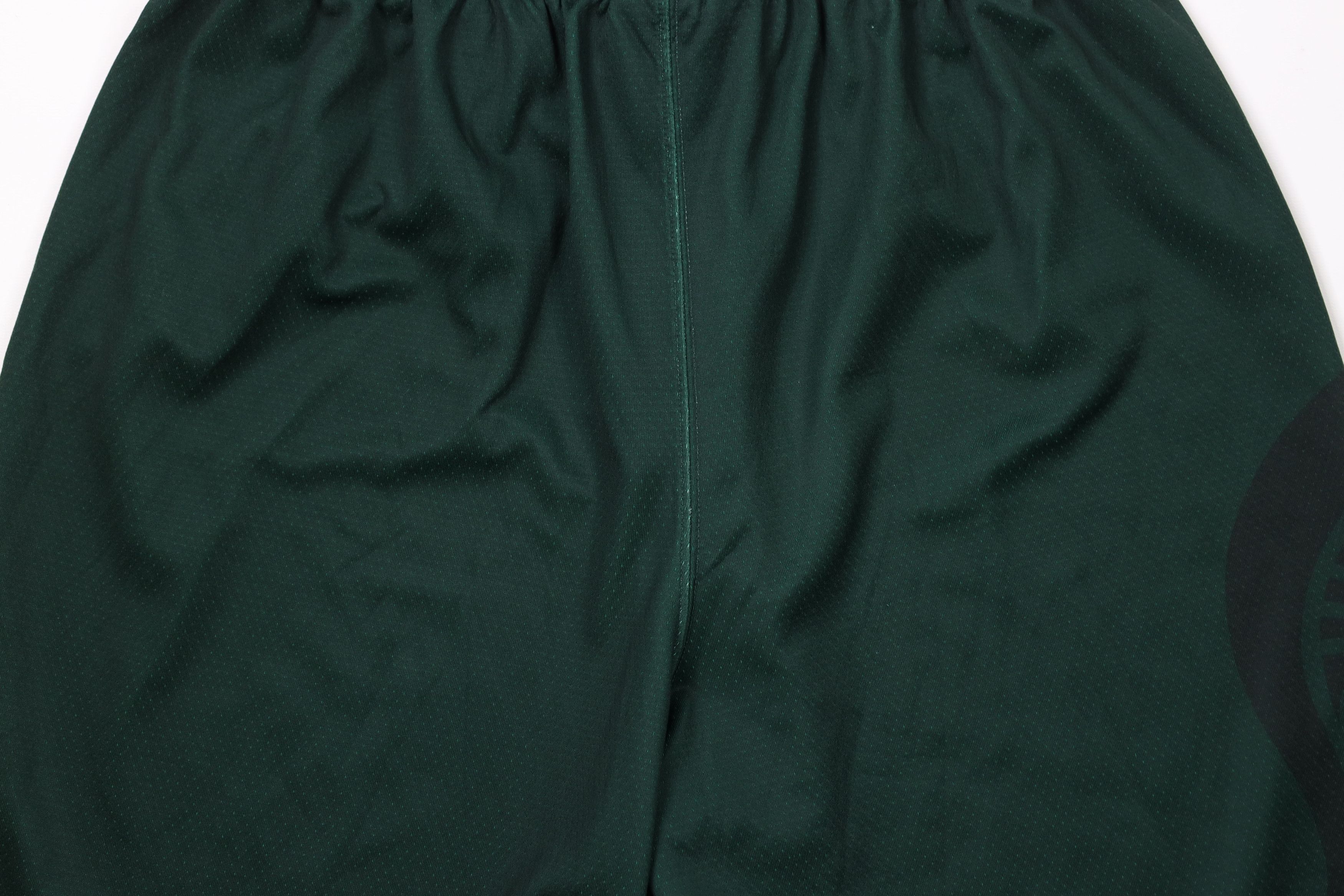 Nike × Vintage Nike Michigan State University Basketball Shorts Green USA Size US 34 / EU 50 - 12 Thumbnail