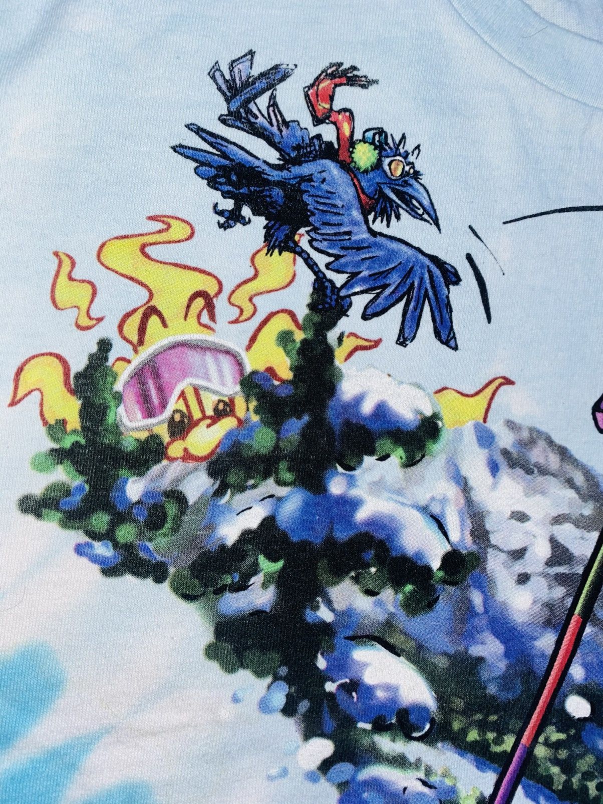 Flatbush Zombies × Grateful Dead × Vintage Grateful Dead 90s Snow Vintage Tee NikeSB Pleasures Size US L / EU 52-54 / 3 - 12 Thumbnail