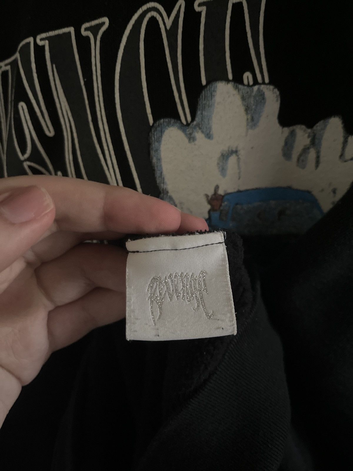 Revenge Revenge x 999 Club GBGR Hoodie Black Size US XXL / EU 58 / 5 - 6 Thumbnail