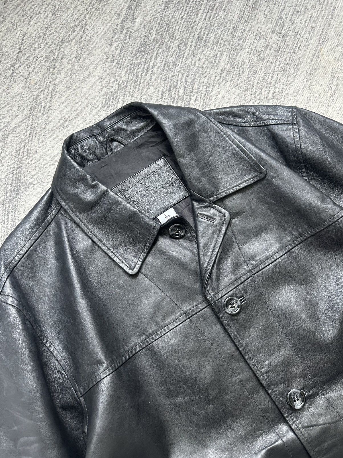 Leather Vintage Target Leather Jacket Size US XL / EU 56 / 4 - 4 Thumbnail