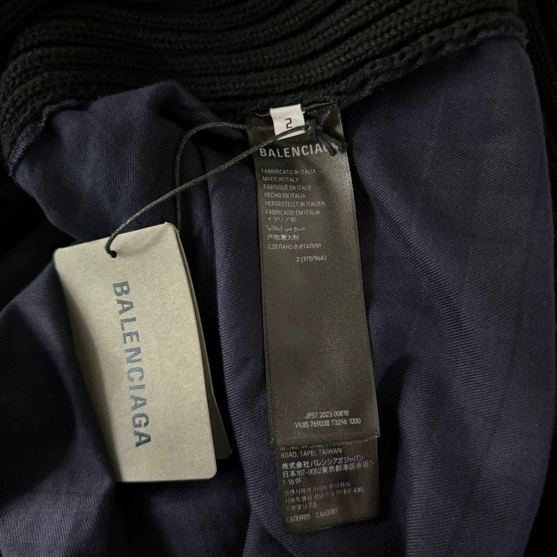 Balenciaga Balenciaga Spliced flannel sweater Size US M / EU 48-50 / 2 - 5 Thumbnail