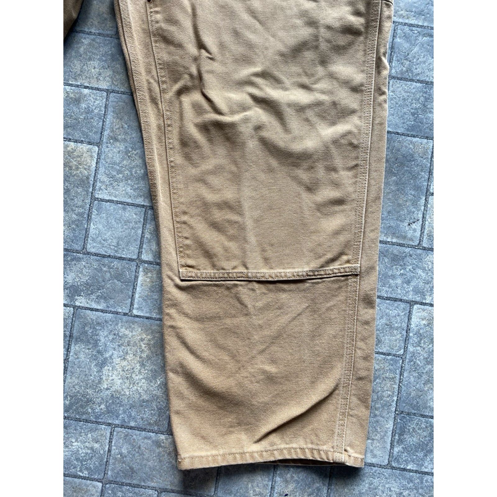 Carhartt VINTAGE Carhartt B01 BRN Men’s Double Knee Pants 50x30 Brown Mens Pants Brown 50 30 Big & Tall Inseam 30 Size US 34 / EU 50 - 5 Thumbnail