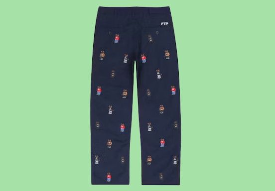 Fuck The Population FTP Bear Chino Pant Size US 34 / EU 50 - 2 Thumbnail