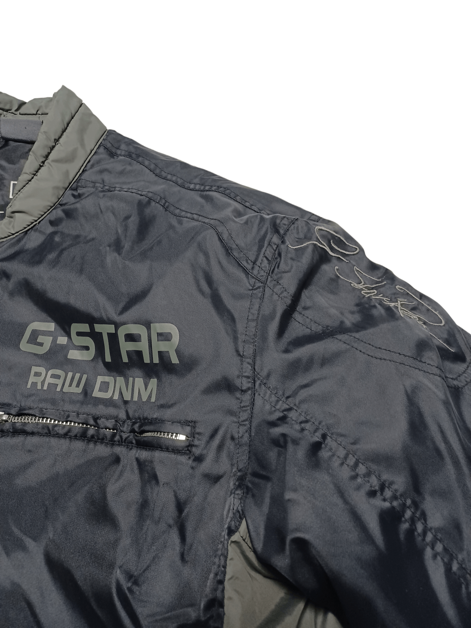 G-Star G STAR RAW NYLON VINTAGE BOMBER JACKET Size US XXL / EU 58 / 5 - 2 Thumbnail