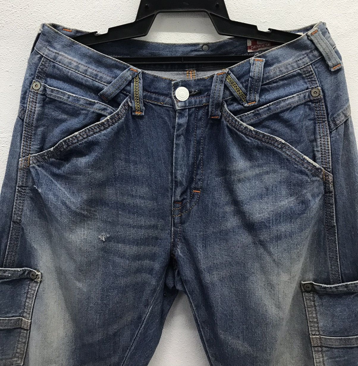 If Six Was Nine Vintage Genoese Tante Cose Buone Atutti Denim Pants Size US 32 / EU 48 - 3 Thumbnail