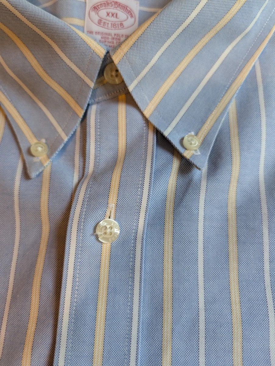 Brooks Brothers Brook Brothers stripe dress shirt size XXL Size US XXL / EU 58 / 5 - 6 Thumbnail