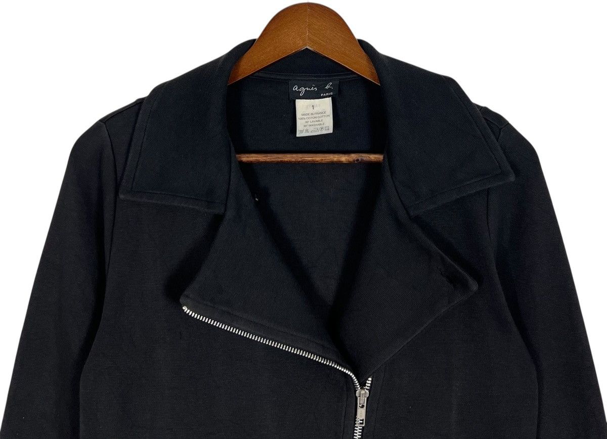 agnes b. 90s Vintage Agnes b Biker Jacket Size S / US 4 / IT 40 - 7 Thumbnail
