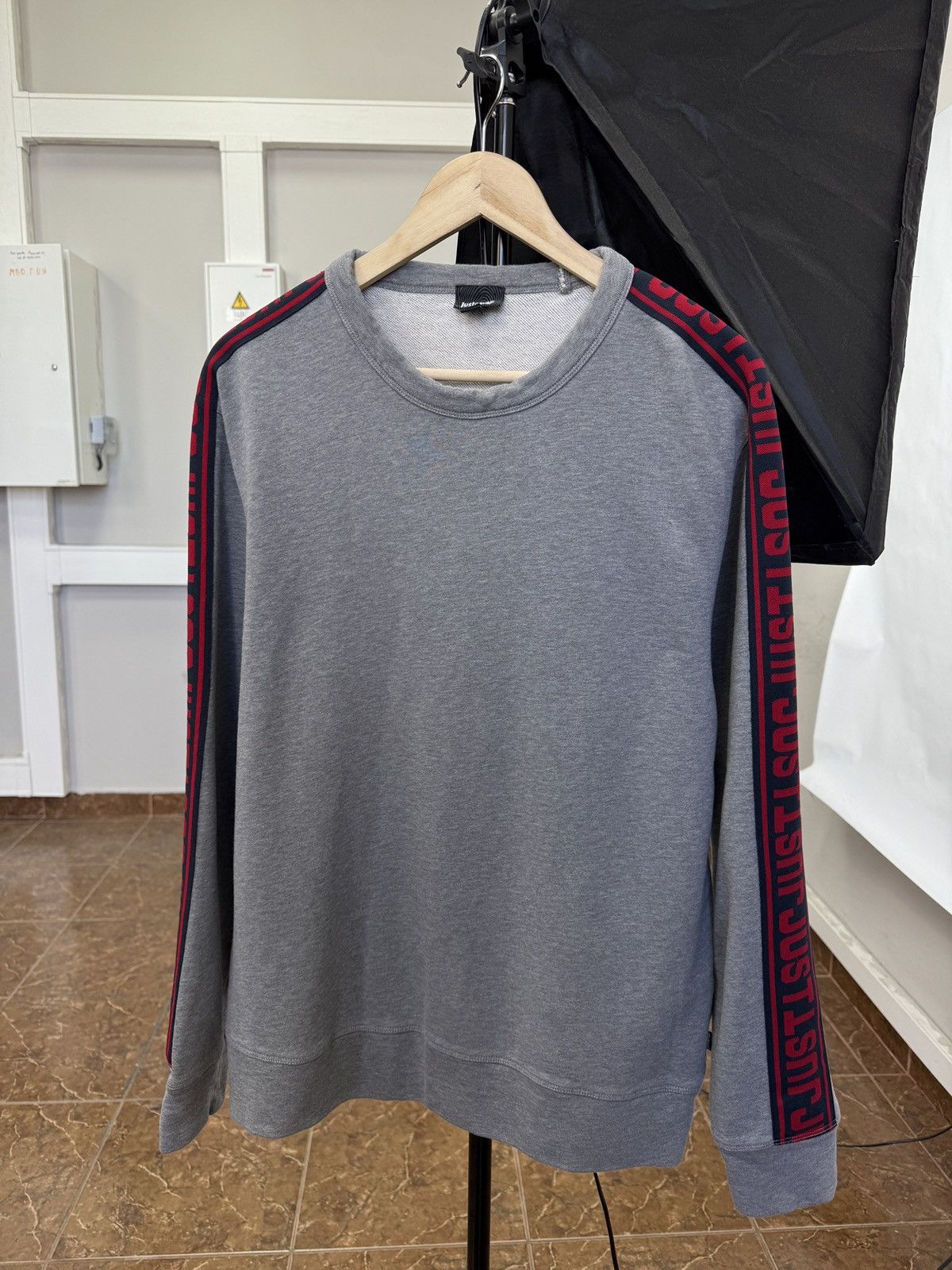 Just Cavalli × Roberto Cavalli 🇮🇹 Just Cavalli Luxury Sweatshirt Rare Retro Y2K Hype Size US L / EU 52-54 / 3 - 1 Thumbnail