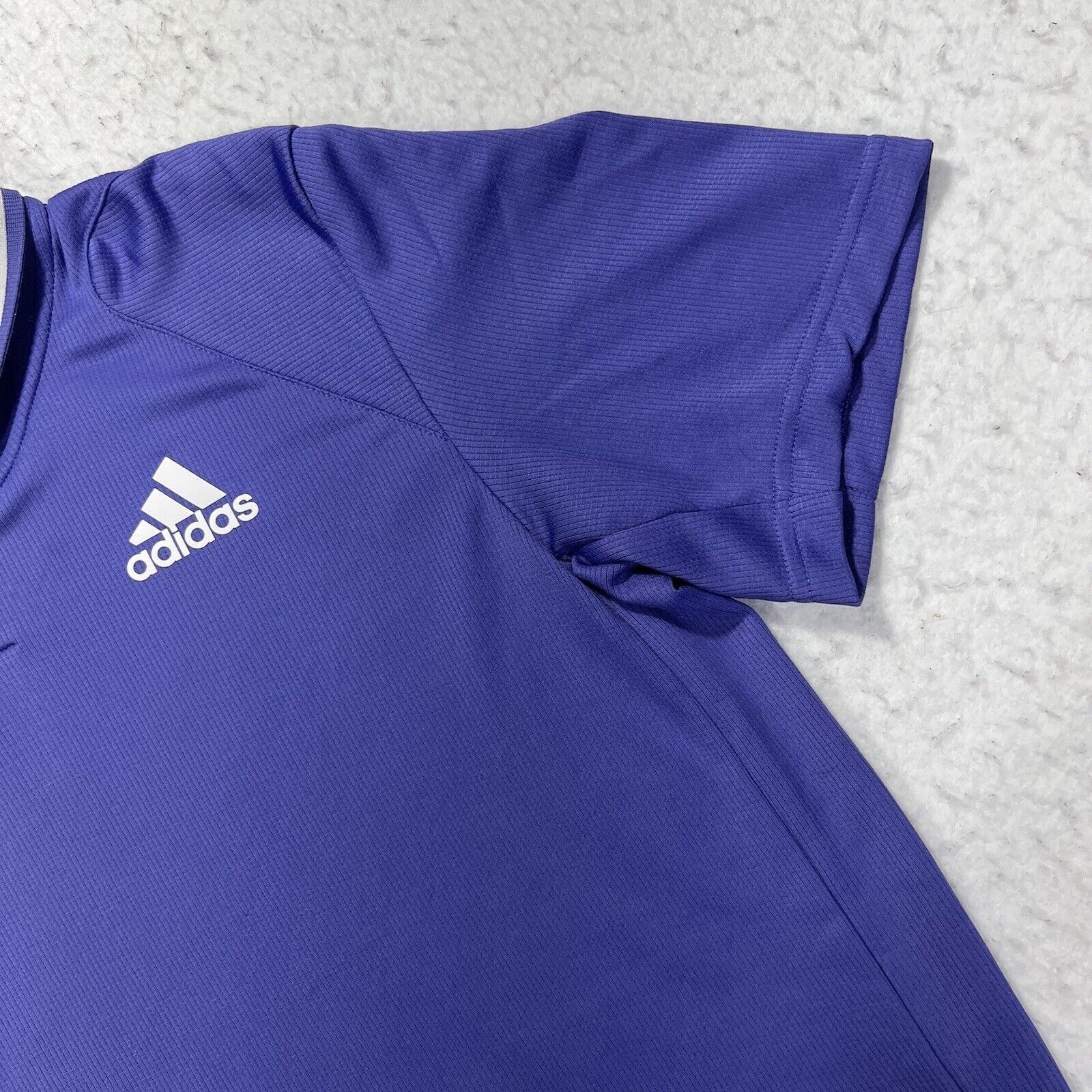 Adidas Adidas Small PrimeGreen AeroReady Purple Athletic Polo Size US S / EU 44-46 / 1 - 4 Thumbnail