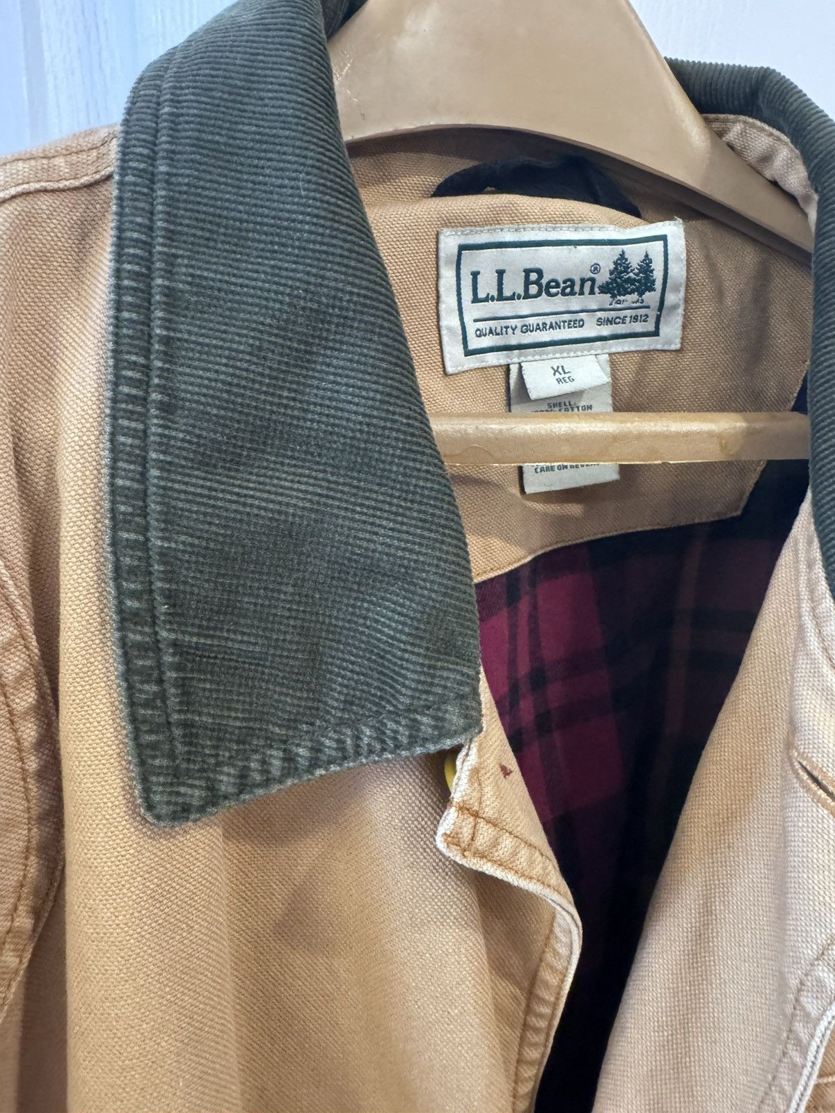 L.L. Bean LL Bean Field Coat (Barn Coat) Men's XL Made in USA Cotton Size US XL / EU 56 / 4 - 10 Thumbnail