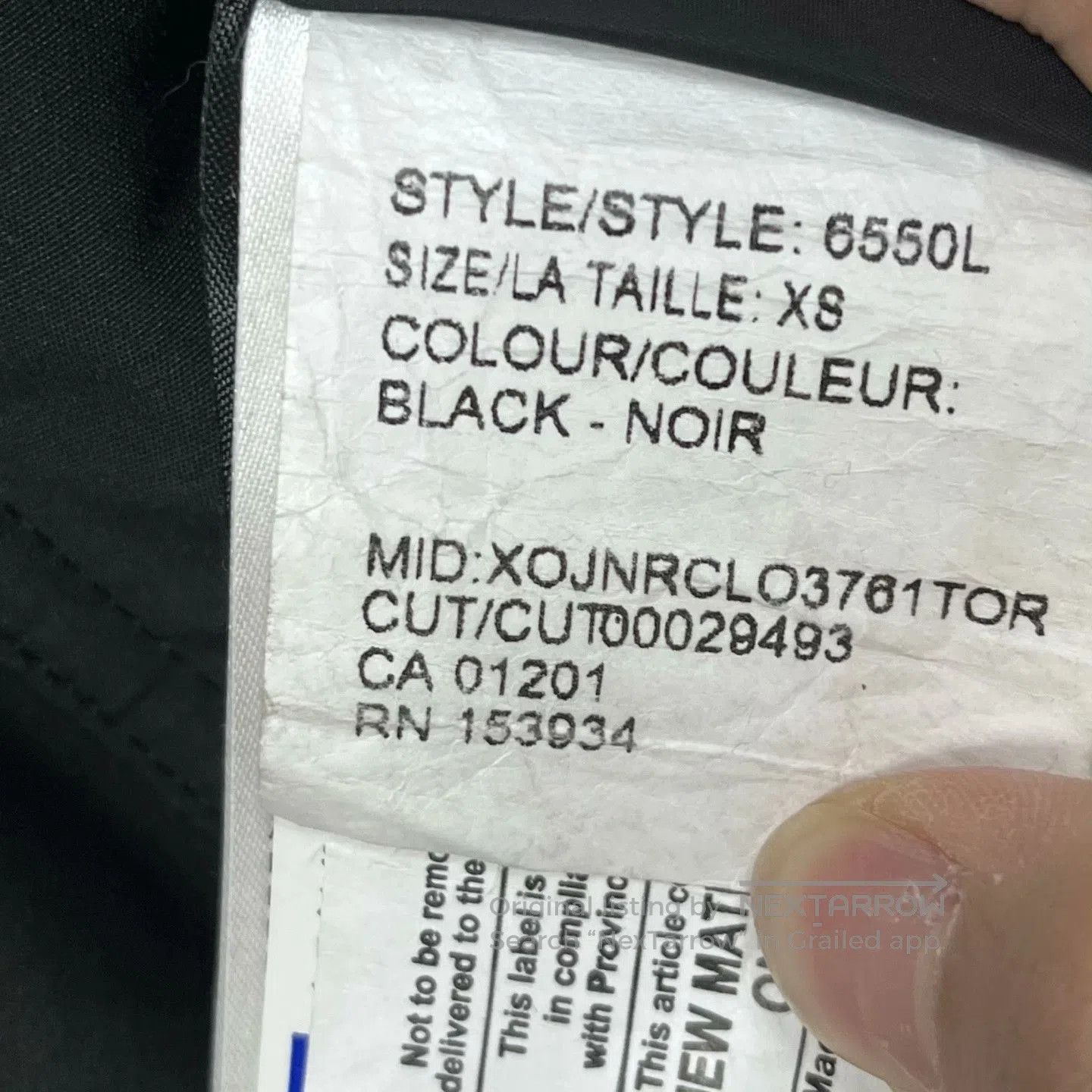Canada Goose Canada Goose Red Label Women's Down Jacket. Size XS / US 0-2 / IT 36-38 - 5 Thumbnail