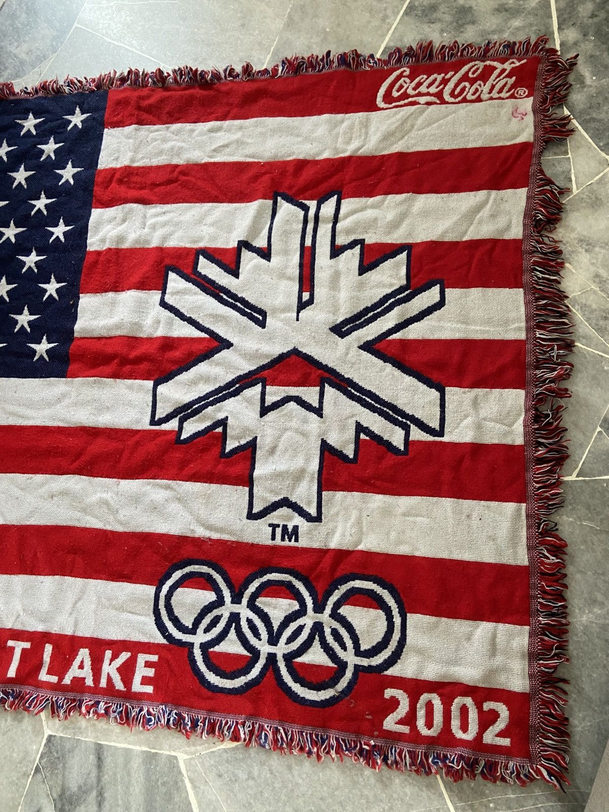 Coca Cola × USA Olympics × Vintage Vintage Coca-Cola USA Flag Size ONE SIZE - 5 Thumbnail