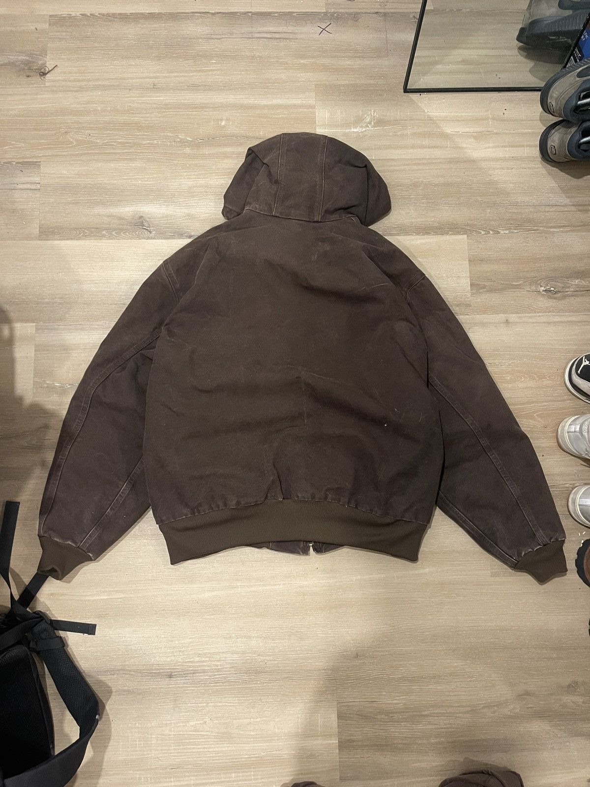 Carhartt Carharrt brown canvas jacket j140 Size US XXL / EU 58 / 5 - 2 Thumbnail