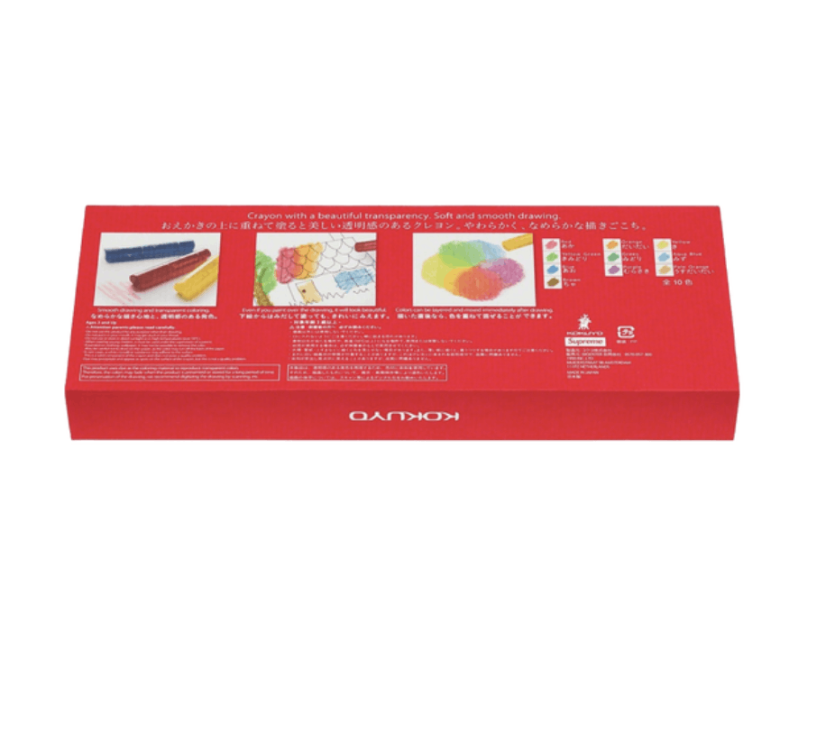Supreme Supreme Kokuyo Translucent Crayons (Pack of 10) Multicolor Size ONE SIZE - 3 Thumbnail