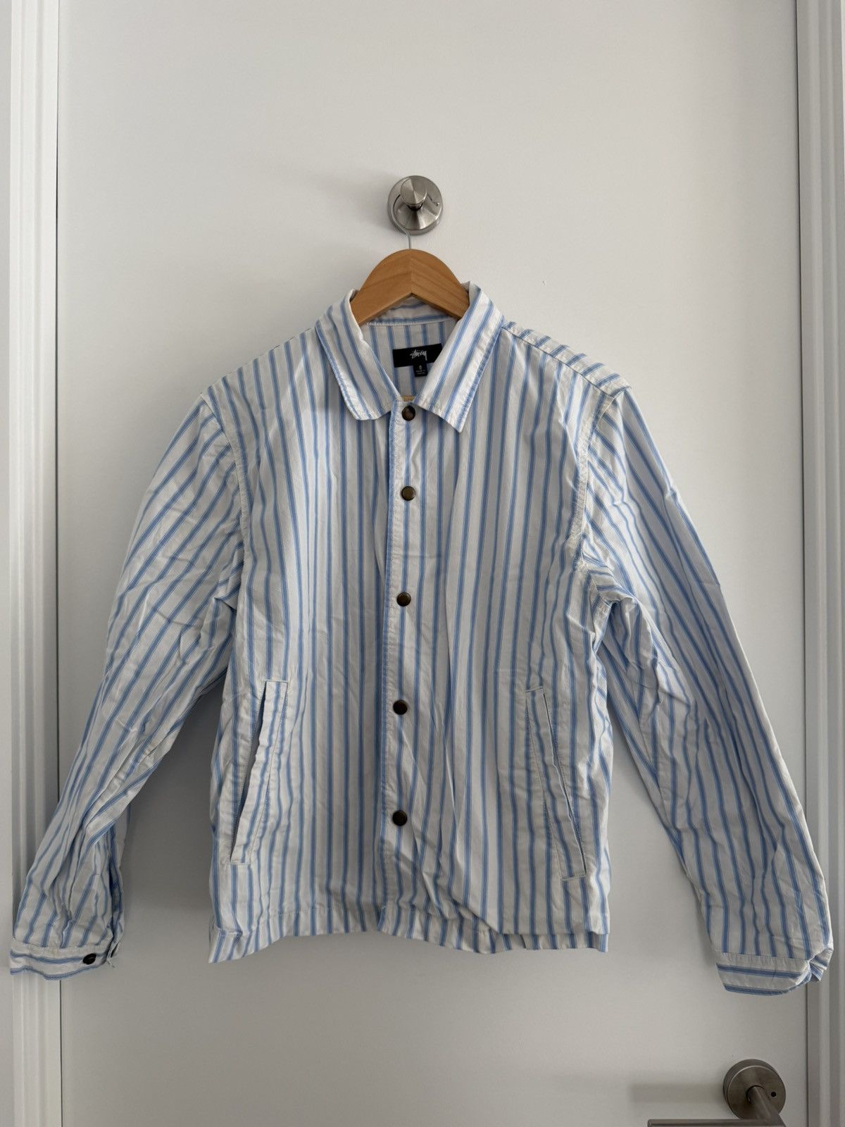 Stussy Stussy Stripe Work shirt size S Size US S / EU 44-46 / 1 - 1 Thumbnail