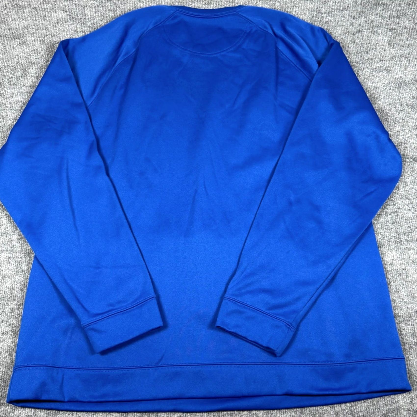 Duluth Trading Company Duluth XL Crewneck Pullover Sweatshirt Kangaroo Pocket Outdoors Hiking Workwear Blue Mens Long Sleeve Shirt Size US XL / EU 56 / 4 - 5 Thumbnail