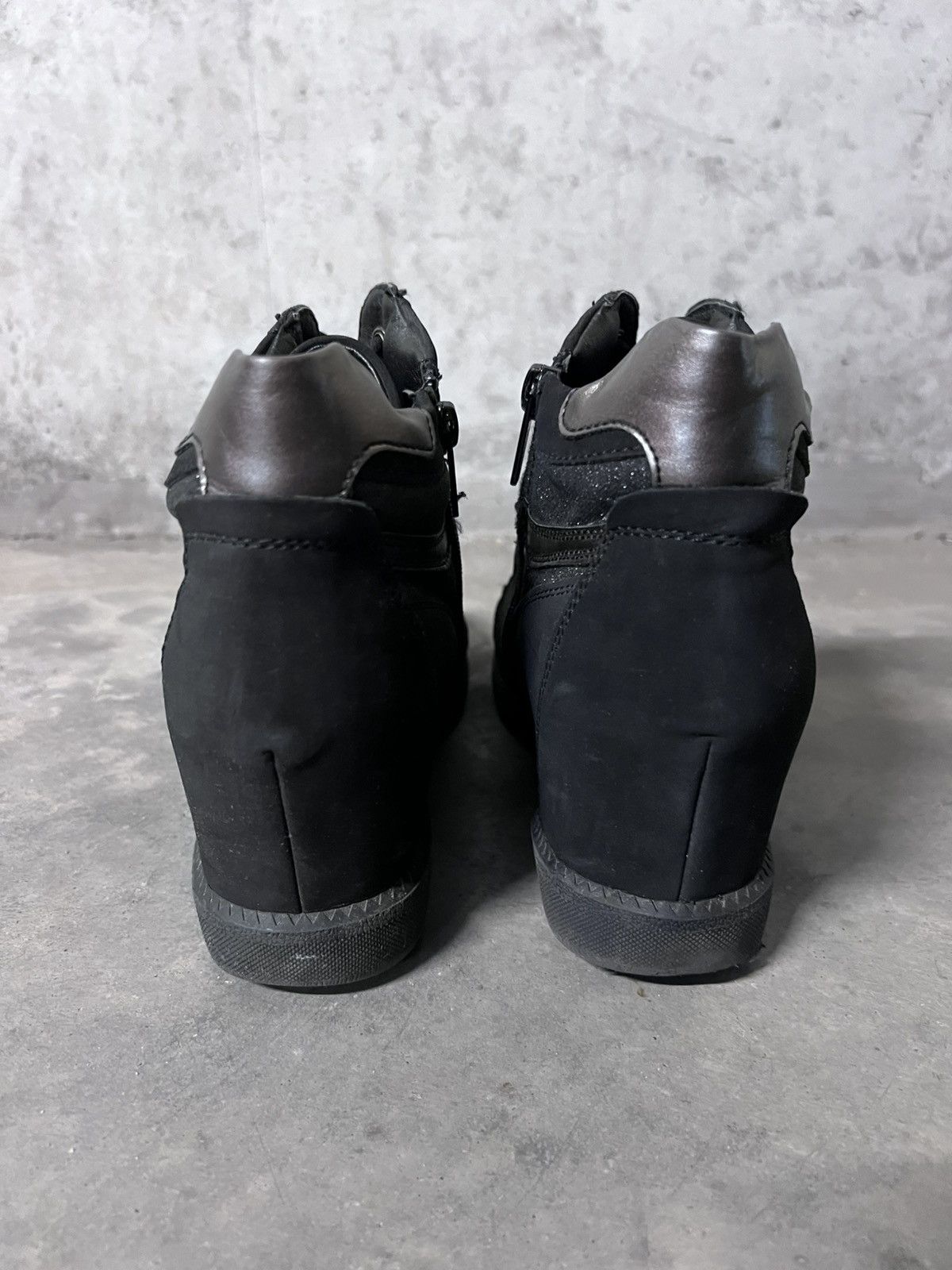 Vintage Wedge Laced High Top Vintage Isabel Marant Style Sneakers Size US 7.5 / EU 40-41 - 2 Thumbnail