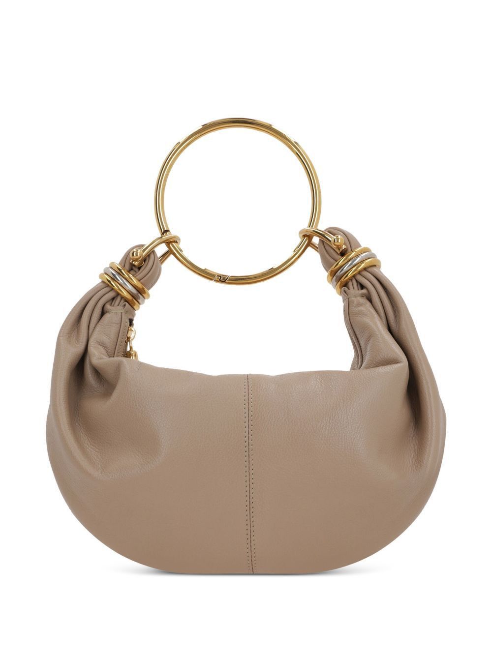 Chloe SMALL BRACELET HOBO BAG IN GRAINED LEATHER Size ONE SIZE - 1 Thumbnail