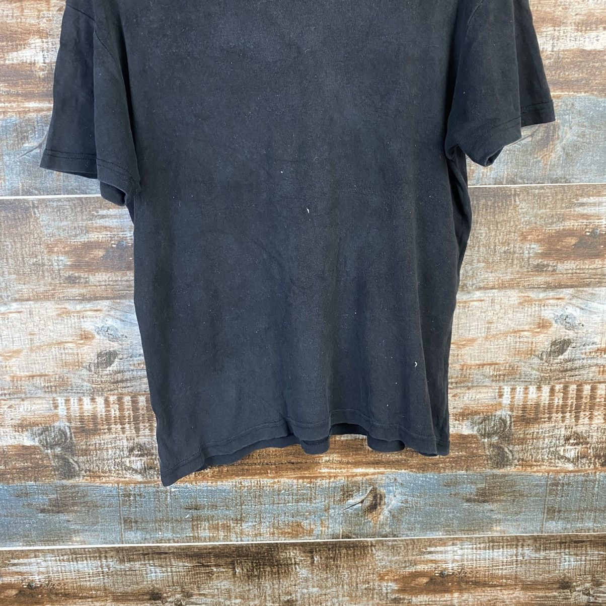 Vintage DL Japanese Brand Black T-Shirt #C1182 Size M / US 6-8 / IT 42-44 - 13 Thumbnail