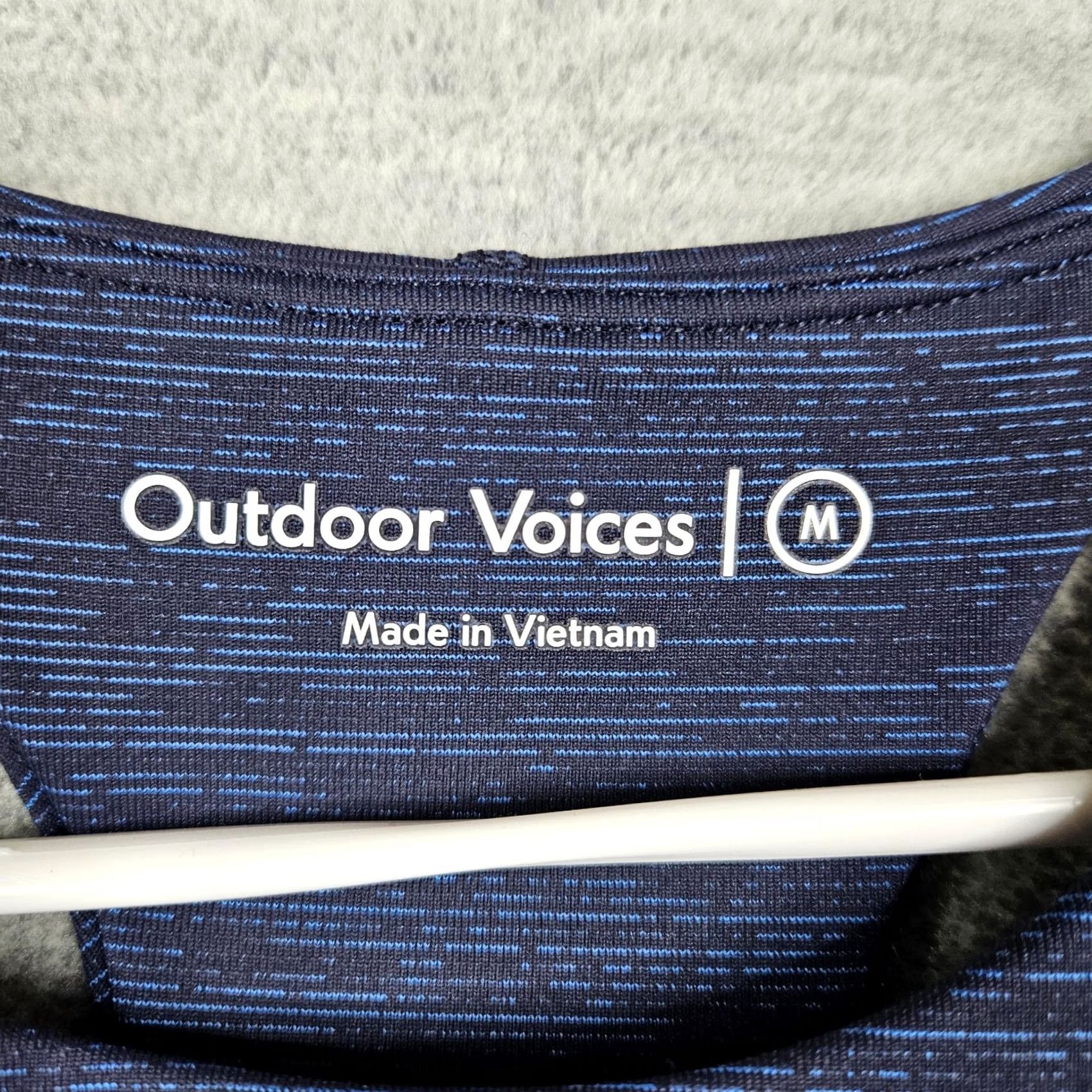 Outdoor Voices Outdoor Voices Women's Activewear Top Size M Blue Sleeveless Round Neck Casual Shirt / (adjusted) Size M / US 6-8 / IT 42-44 - 7 Thumbnail