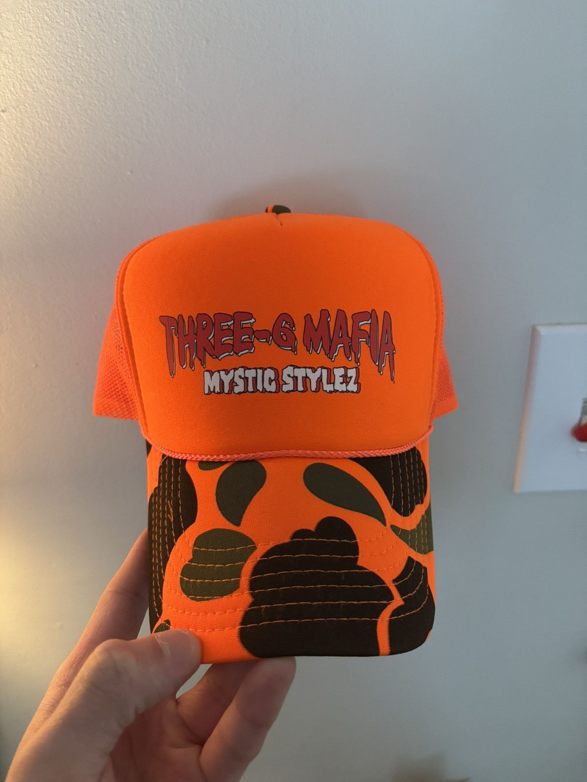 Otto Three 6 Mafia Mystic Stylez Camo Trucker Size ONE SIZE - 1 Thumbnail
