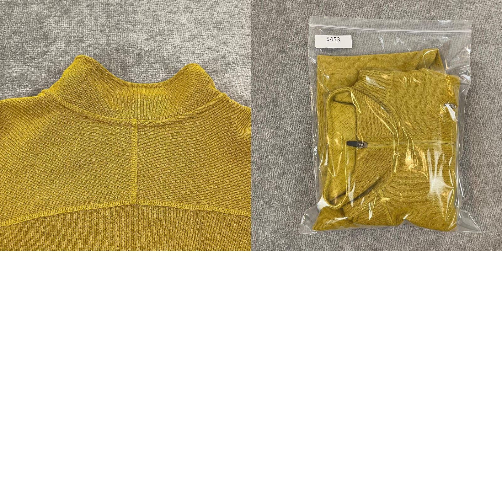 Vintage SAGE Sweater Mens Large Yellow 1/4 Zip Pullover Jacket Fishing Outdoor Hike Size US L / EU 52-54 / 3 - 9 Thumbnail