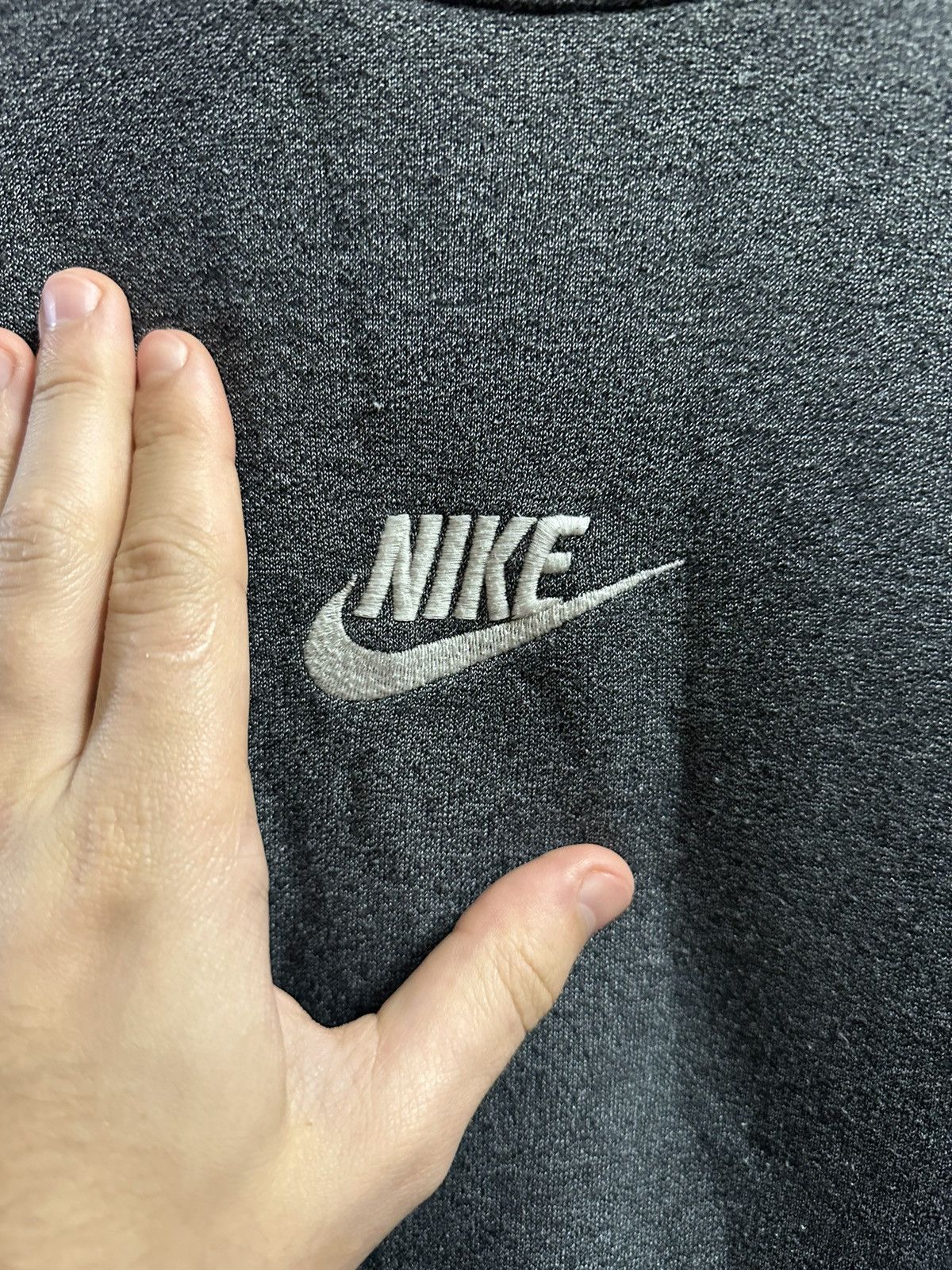 Nike Rare Sweatshirt Nike Centr Logo Small Swoosh Drill. Size US M / EU 48-50 / 2 - 2 Thumbnail