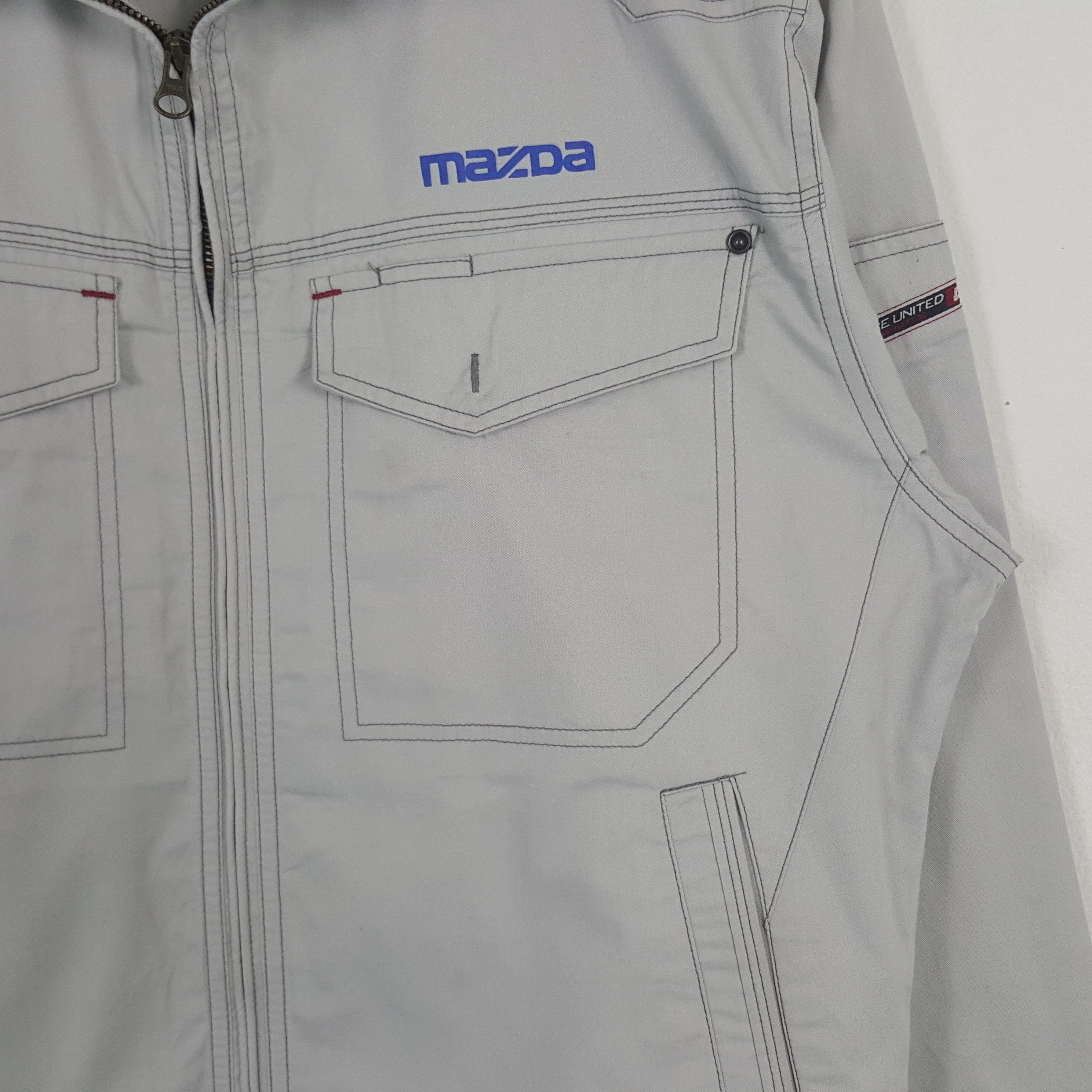 Japanese Brand × Vintage Vintage Mazda Japanese Rally Team Custom Art Jacket Size US M / EU 48-50 / 2 - 4 Thumbnail
