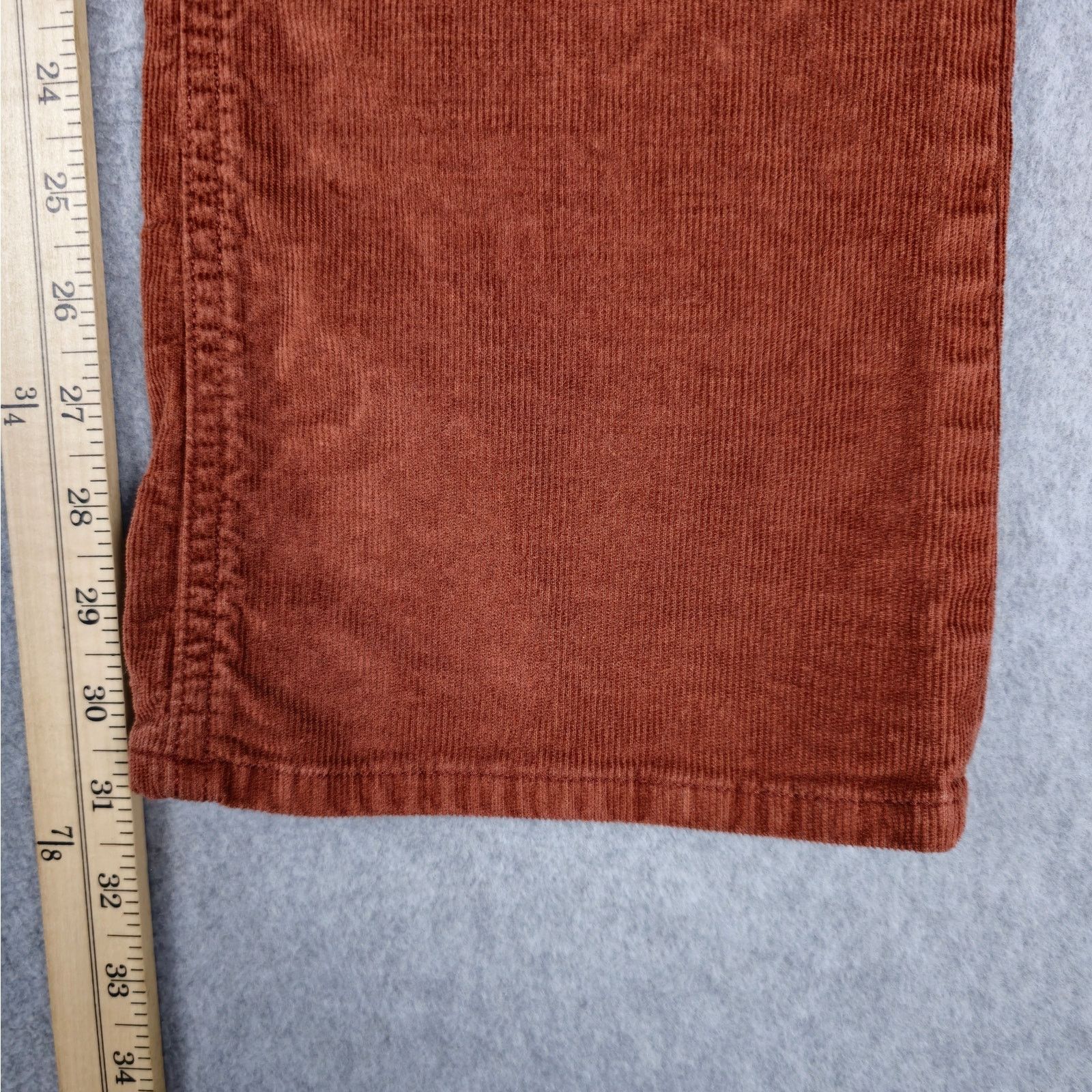 Old Navy Old Navy 14 Kicker Boot-Cut Corduroy Pants Rust Color Size 36" / US 14 / IT 50 - 14 Thumbnail