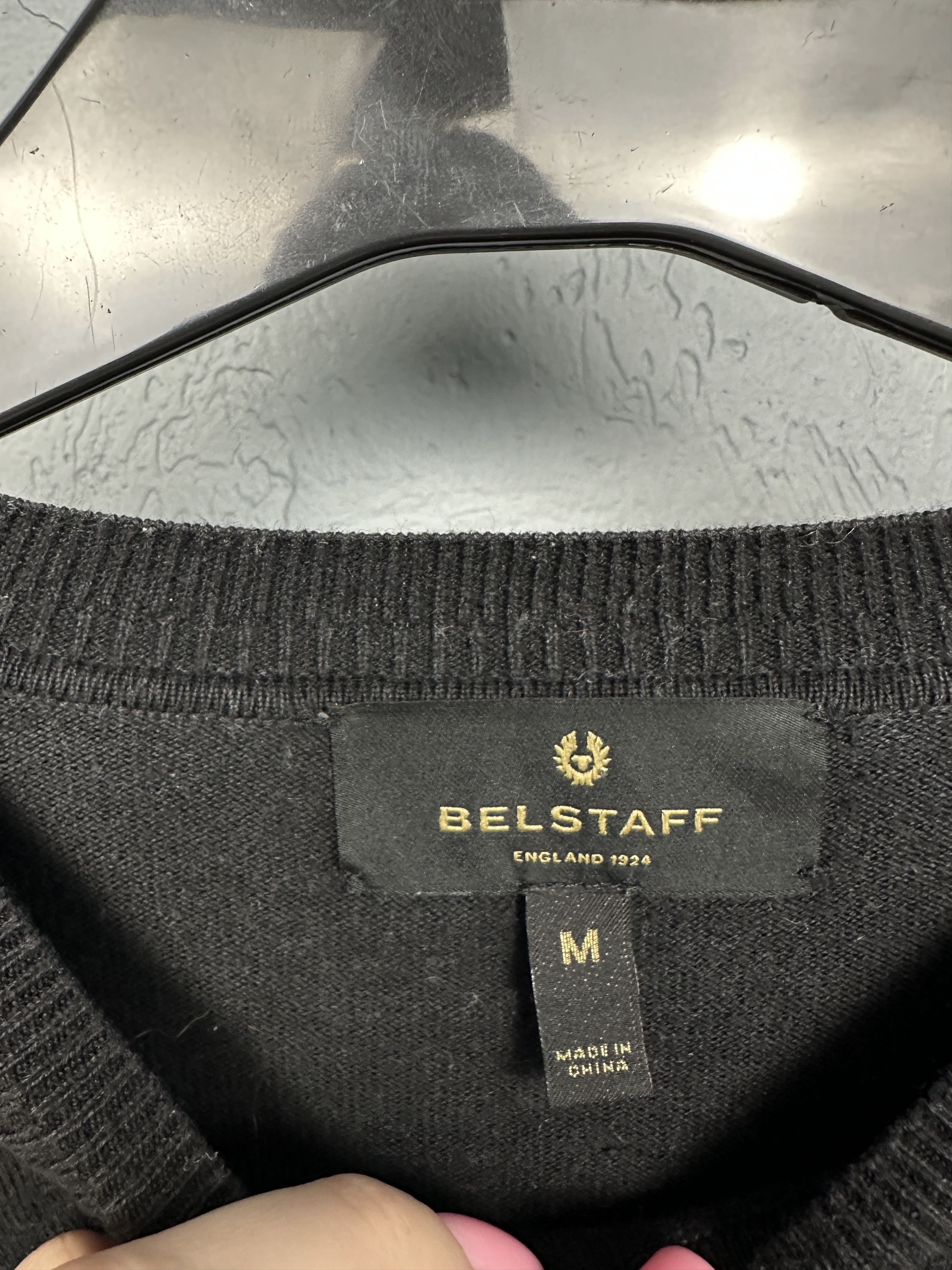 Belstaff Belstaff Mens Crew Neck Sweater Size US M / EU 48-50 / 2 - 4 Thumbnail