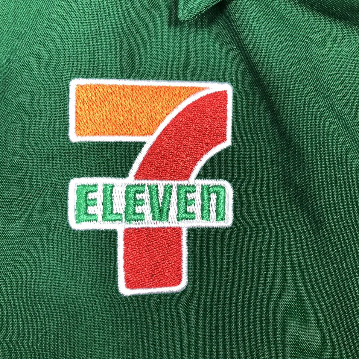 Japanese Brand 📌Vintage Worker Zipper Light Jacket 7-Eleven Japan Big Logo Size US M / EU 48-50 / 2 - 19 Thumbnail