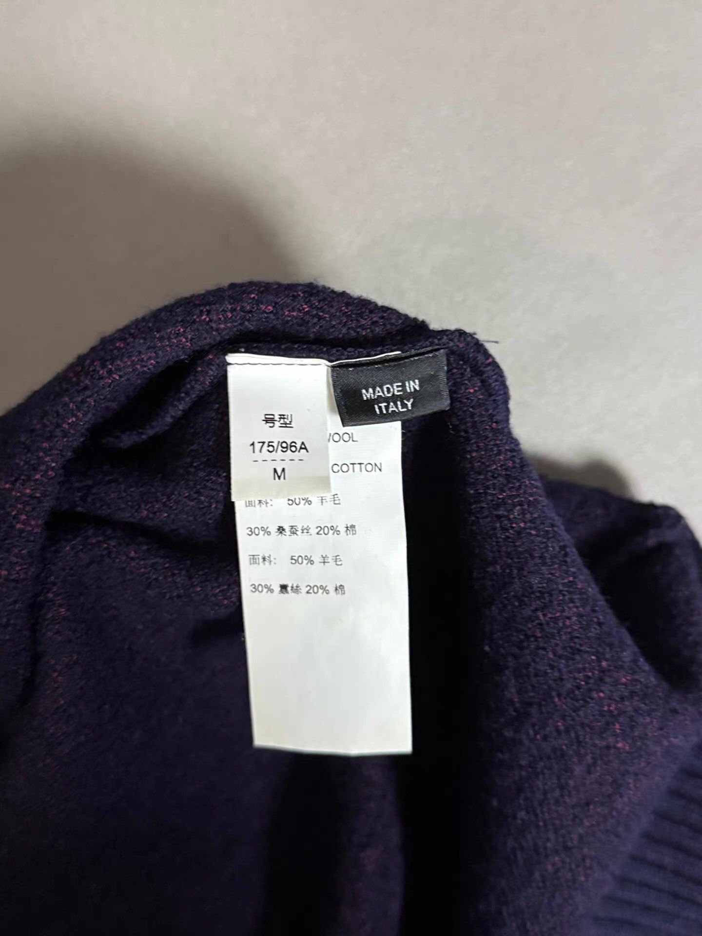 Cerruti 1881 CERRUTI 1881 Men's Knit Sweater Q20 Size US M / EU 48-50 / 2 - 5 Thumbnail