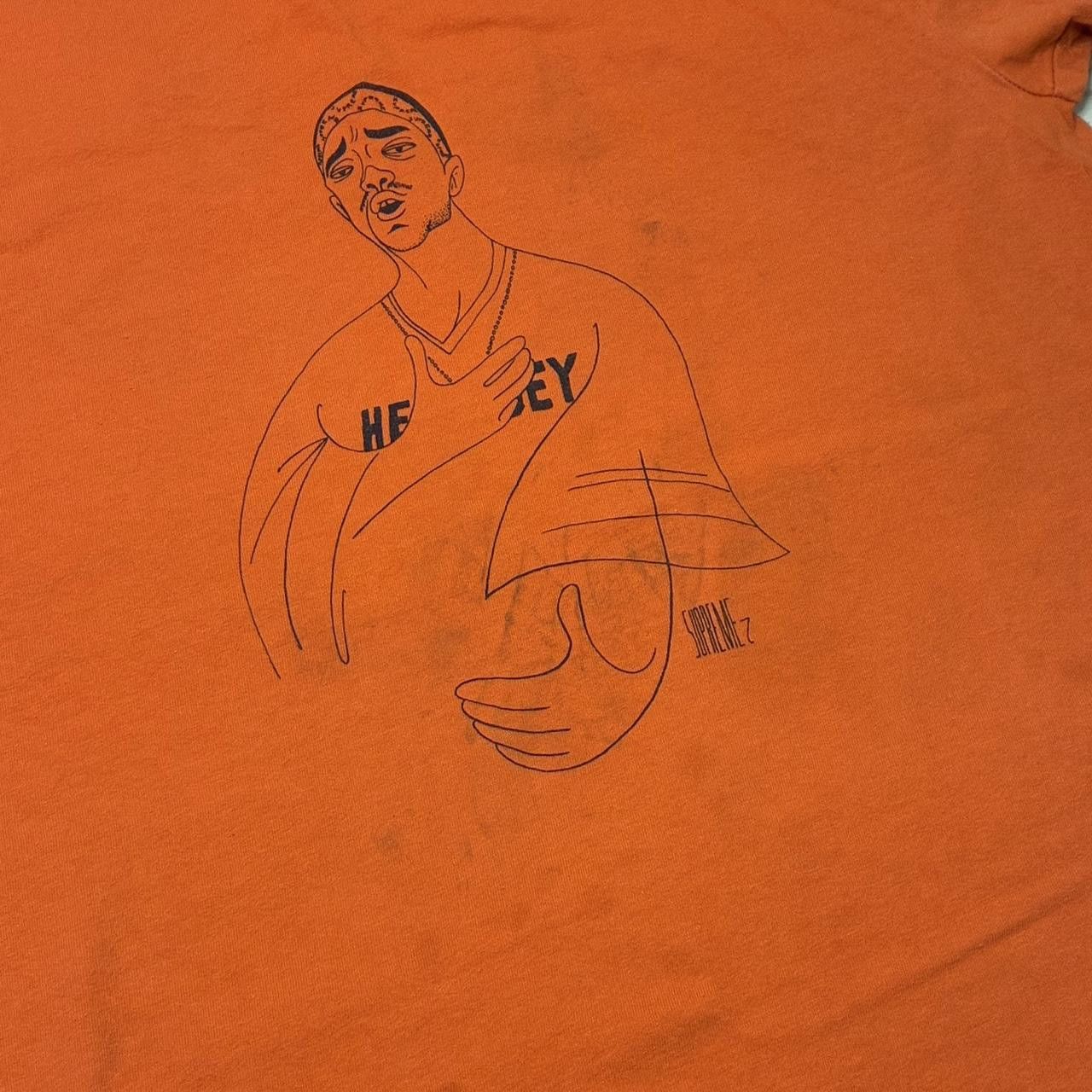 Supreme Supreme Prodigy Orange Streetwear Tee Size Medium Size US M / EU 48-50 / 2 - 3 Thumbnail