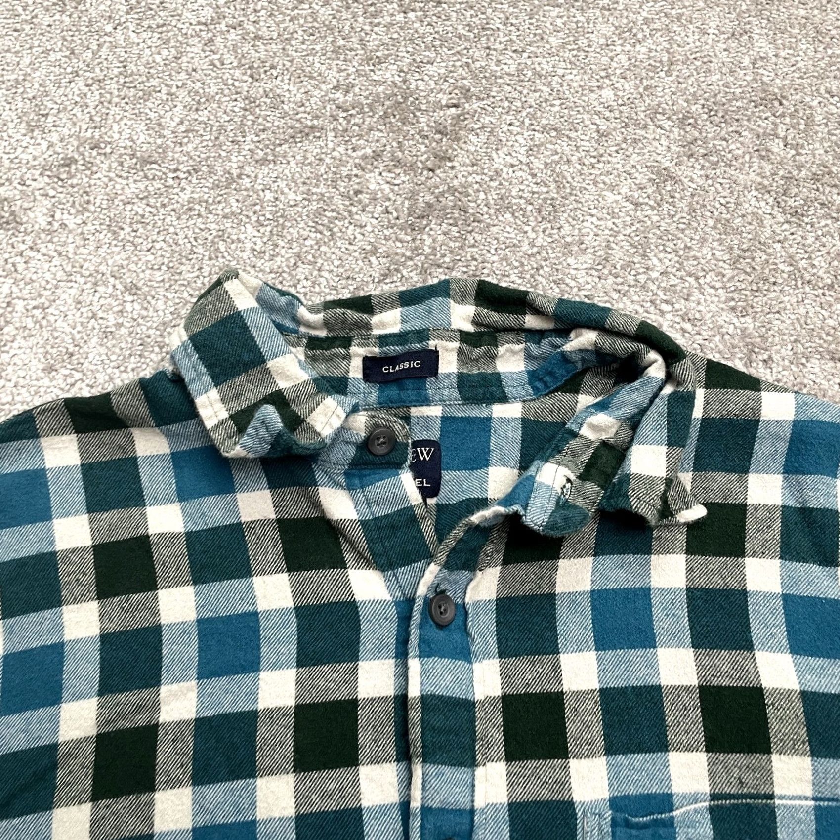J.Crew J. Crew Classic Flannel Plaid Button Down Long Sleeve Shirt Mens Medium Multi Size US M / EU 48-50 / 2 - 3 Thumbnail