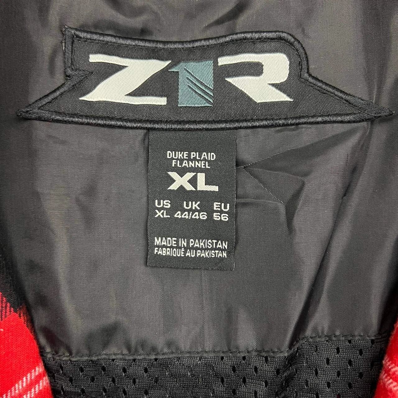 Other Z1R Duke Shirt Men Motorcycle Flannel Plaid Cotton XL Size US XL / EU 56 / 4 - 3 Thumbnail