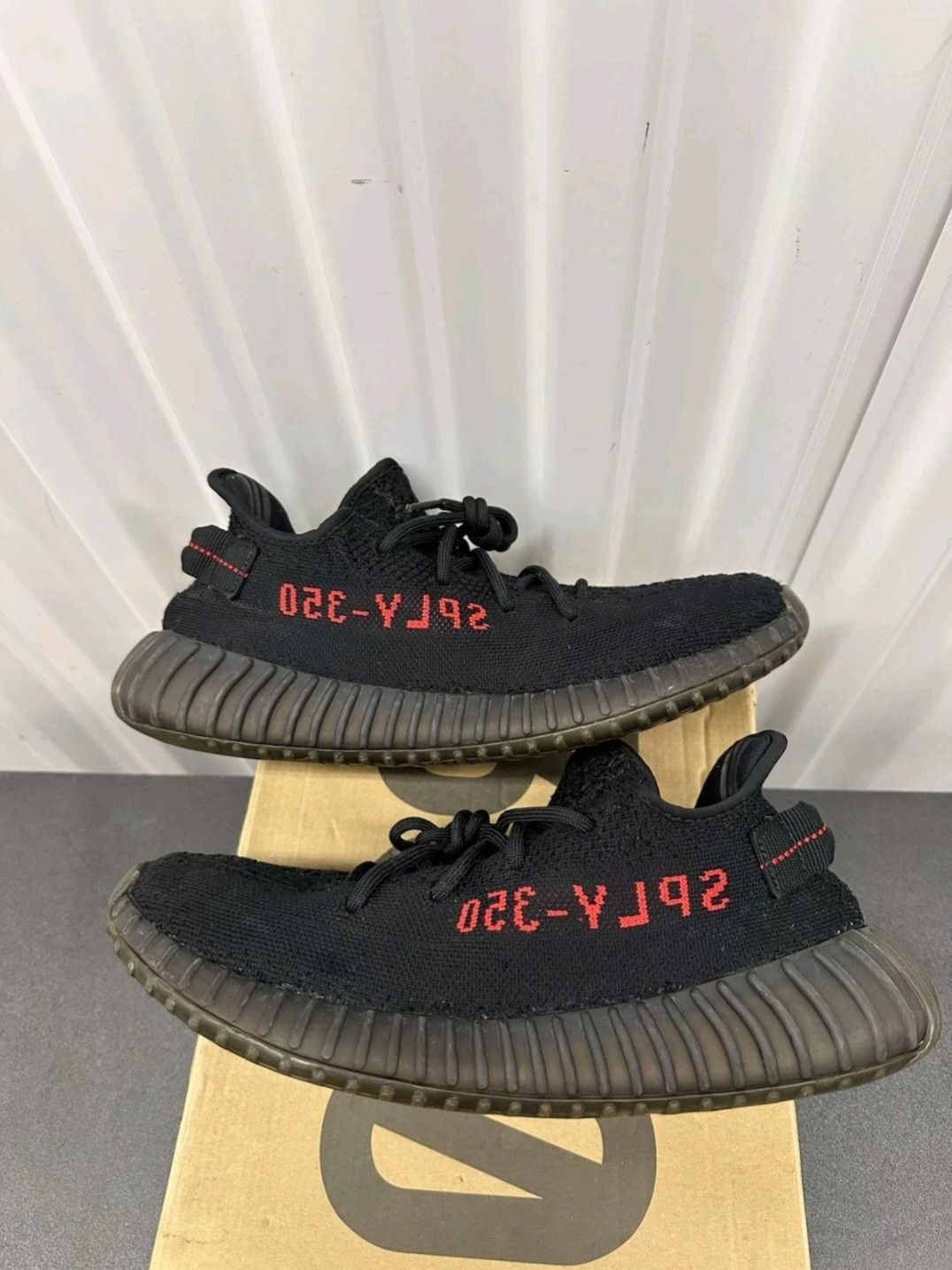 Adidas Adidas Yeezy Boost 350 V2 Bred CP9652 Size 10 Men Size US 10 / EU 43 - 3 Thumbnail