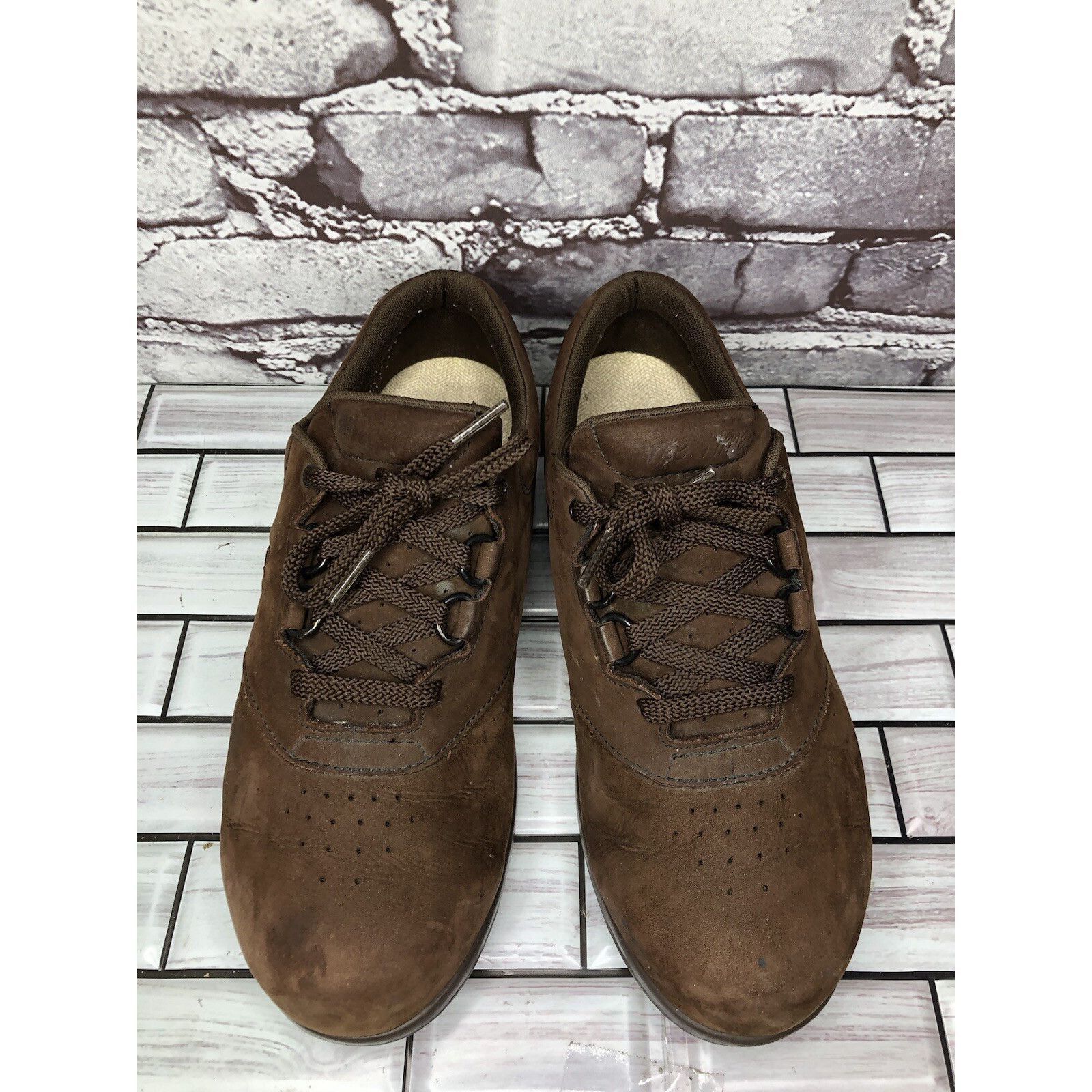 Other SAS Tripad Free Time Brown Suede Walking Lace Up Shoes Women Size US 7 / IT 37 - 3 Thumbnail